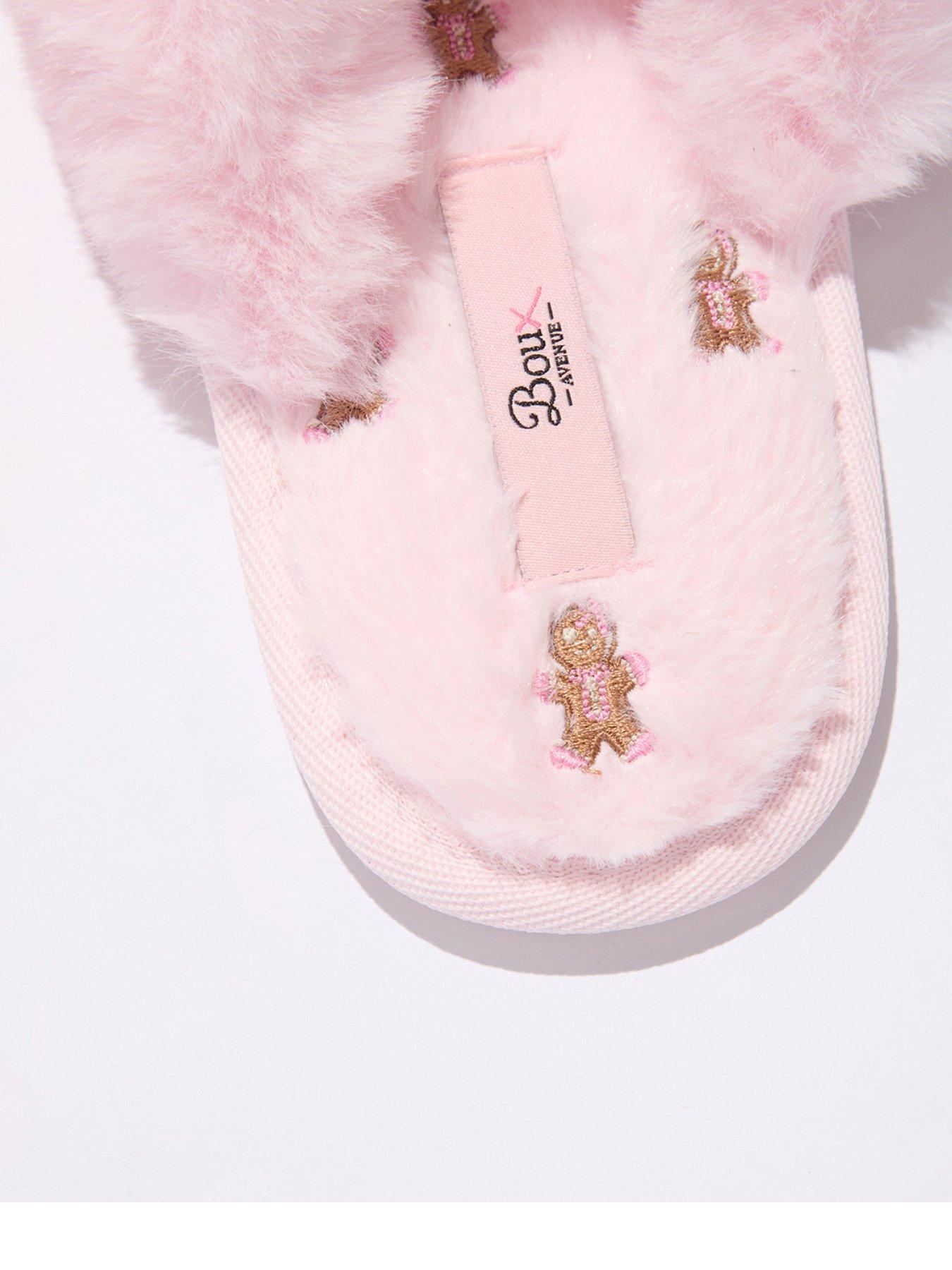 Image 3 of 5 of Boux Avenue Boux Avenue Gingerbread Emb Crossband - Candy Pink