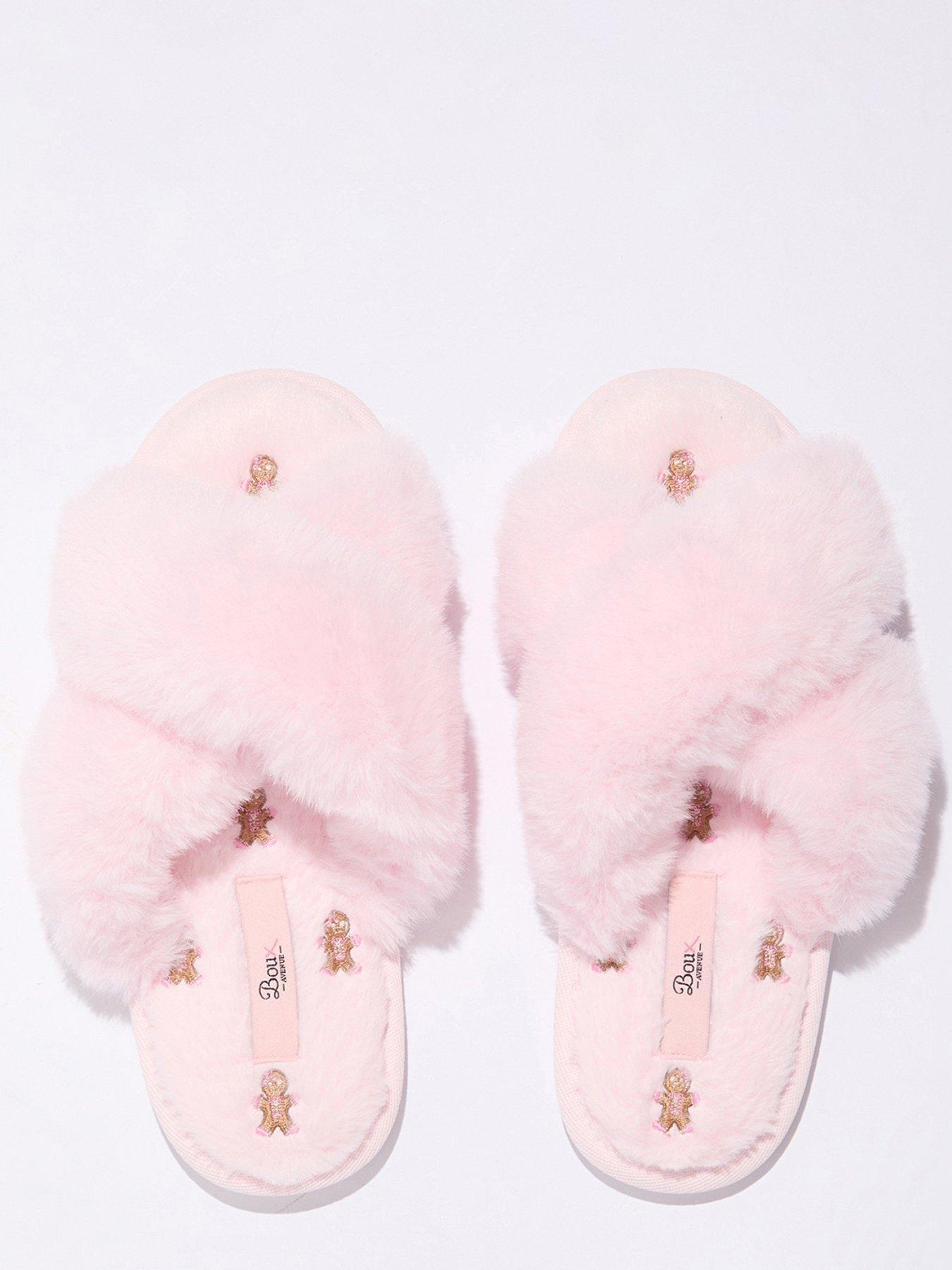 Image 4 of 5 of Boux Avenue Boux Avenue Gingerbread Emb Crossband - Candy Pink