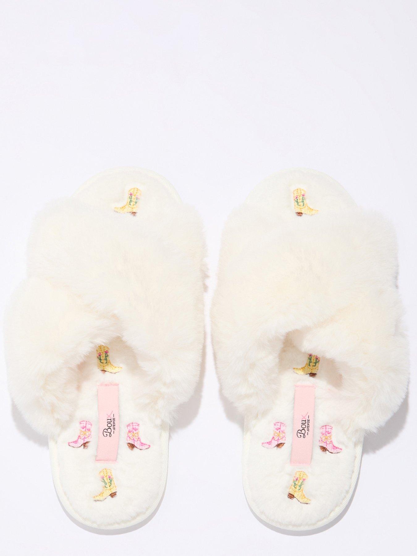 Image 4 of 5 of Boux Avenue Boux Avenue Cowgirl Dreams Emb Crossband - Ivory Mix