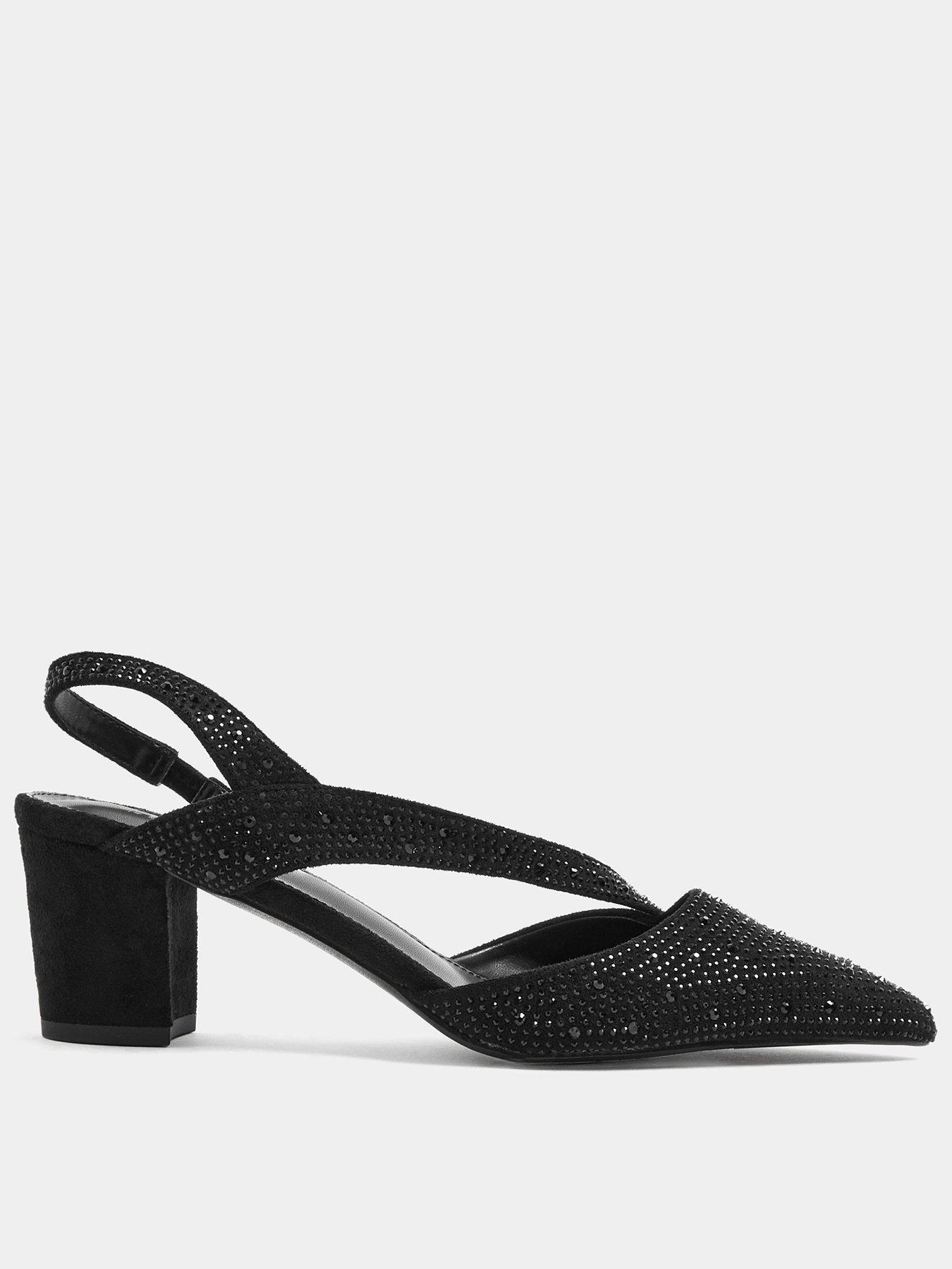 Image 1 of 4 of Long Tall Sally Asymmetric Block Heel