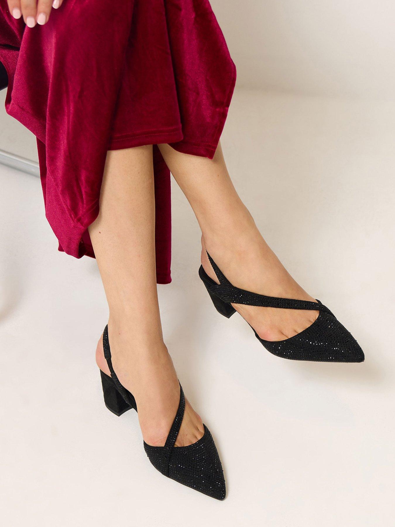 Image 4 of 4 of Long Tall Sally Asymmetric Block Heel