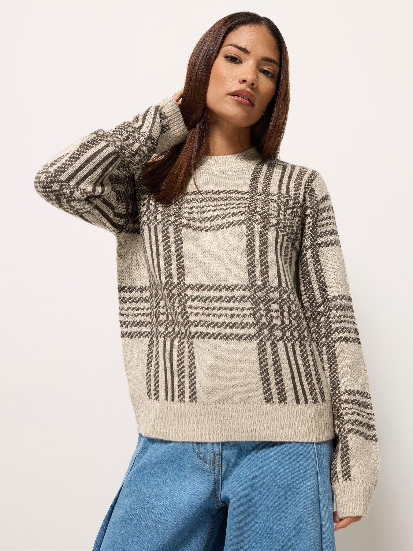 Image 1 of 4 of PixieGirl Petite Check Jumper