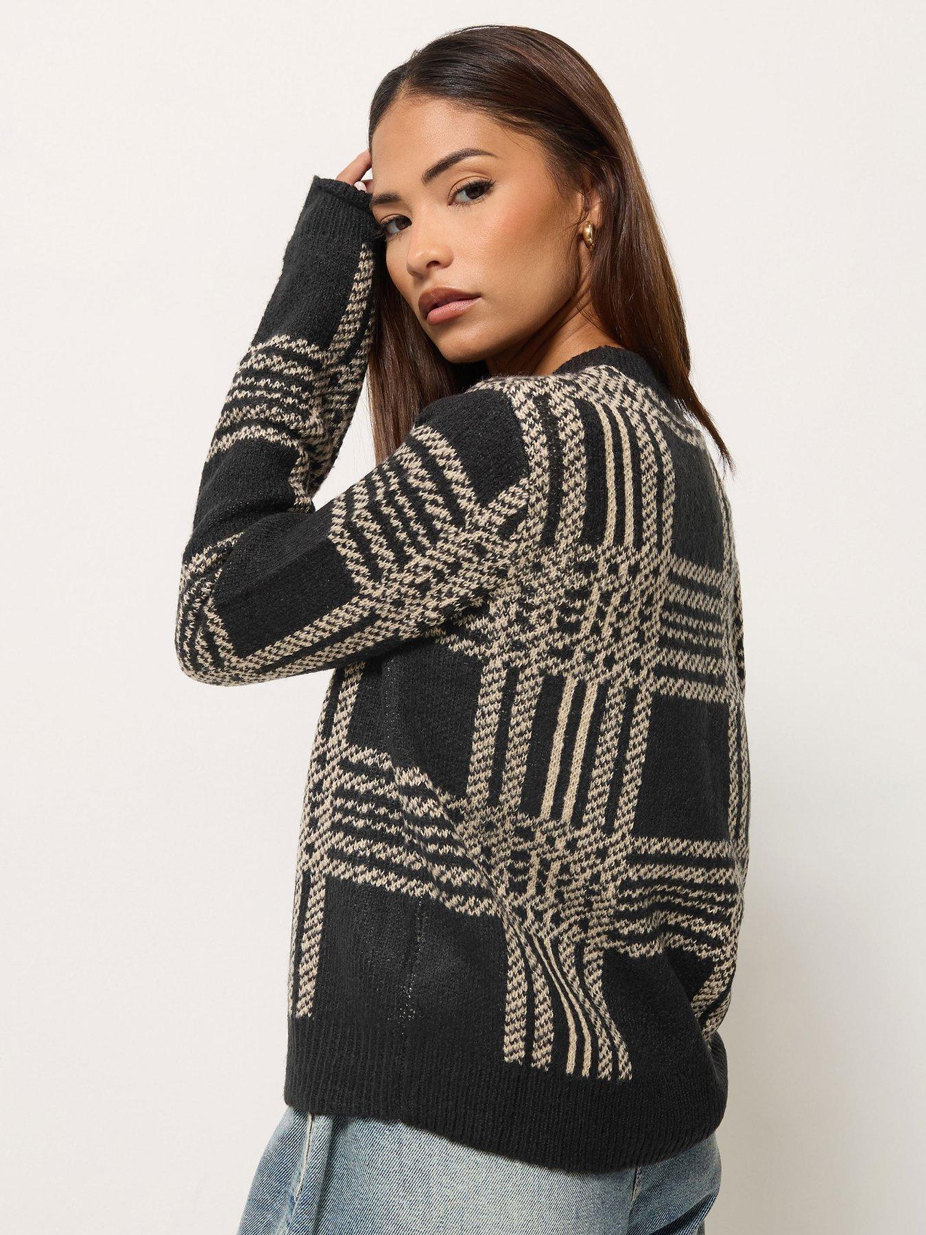 Image 2 of 4 of PixieGirl Petite Check Jumper