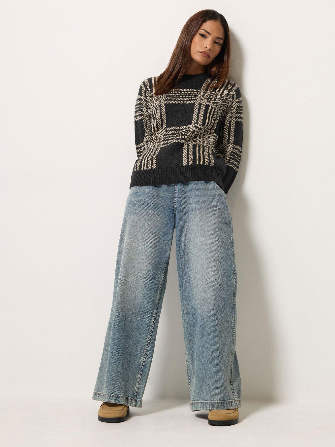 Image 3 of 4 of PixieGirl Petite Check Jumper