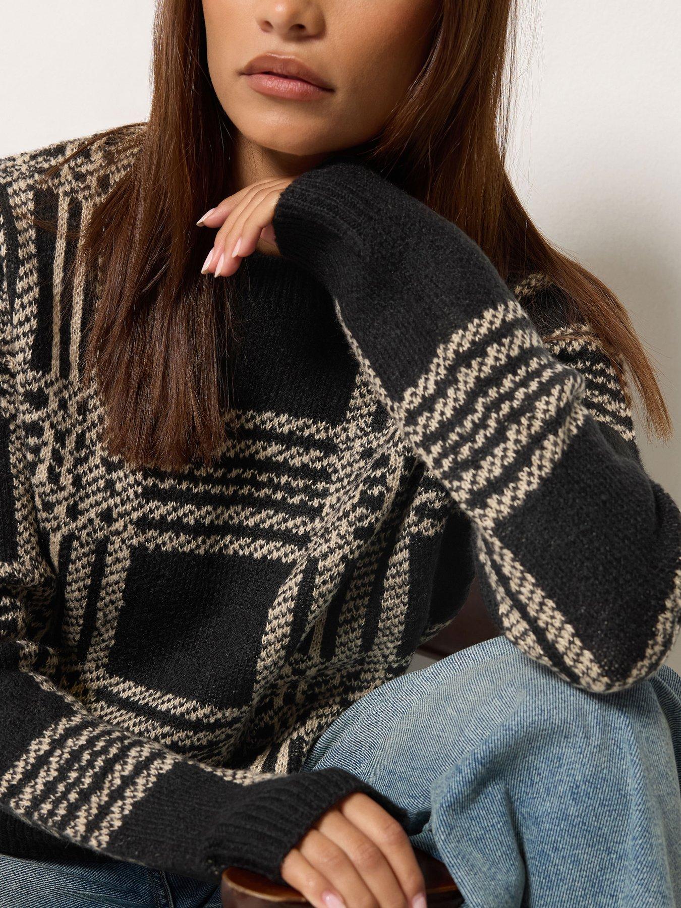 Image 4 of 4 of PixieGirl Petite Check Jumper