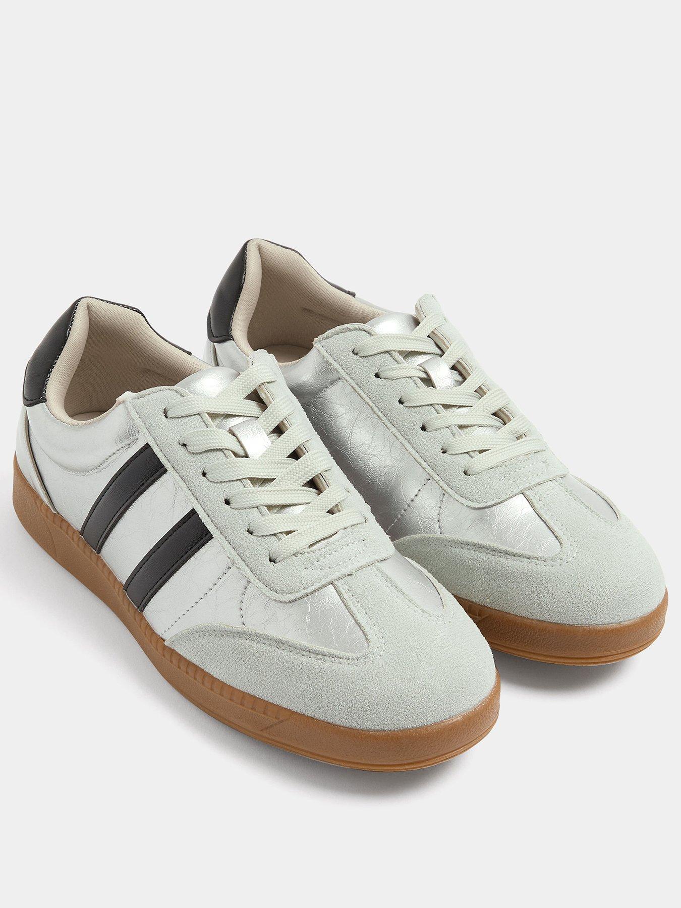 Image 2 of 4 of Yours Extra Wide Fit Lace Up Trainer