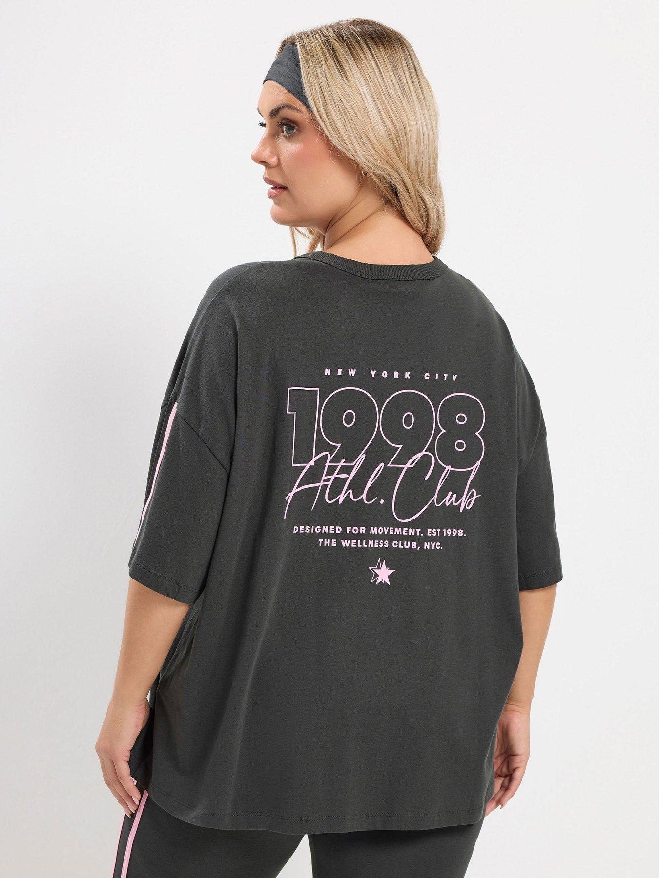 Image 2 of 4 of Yours Curve Club Active T-shirt
