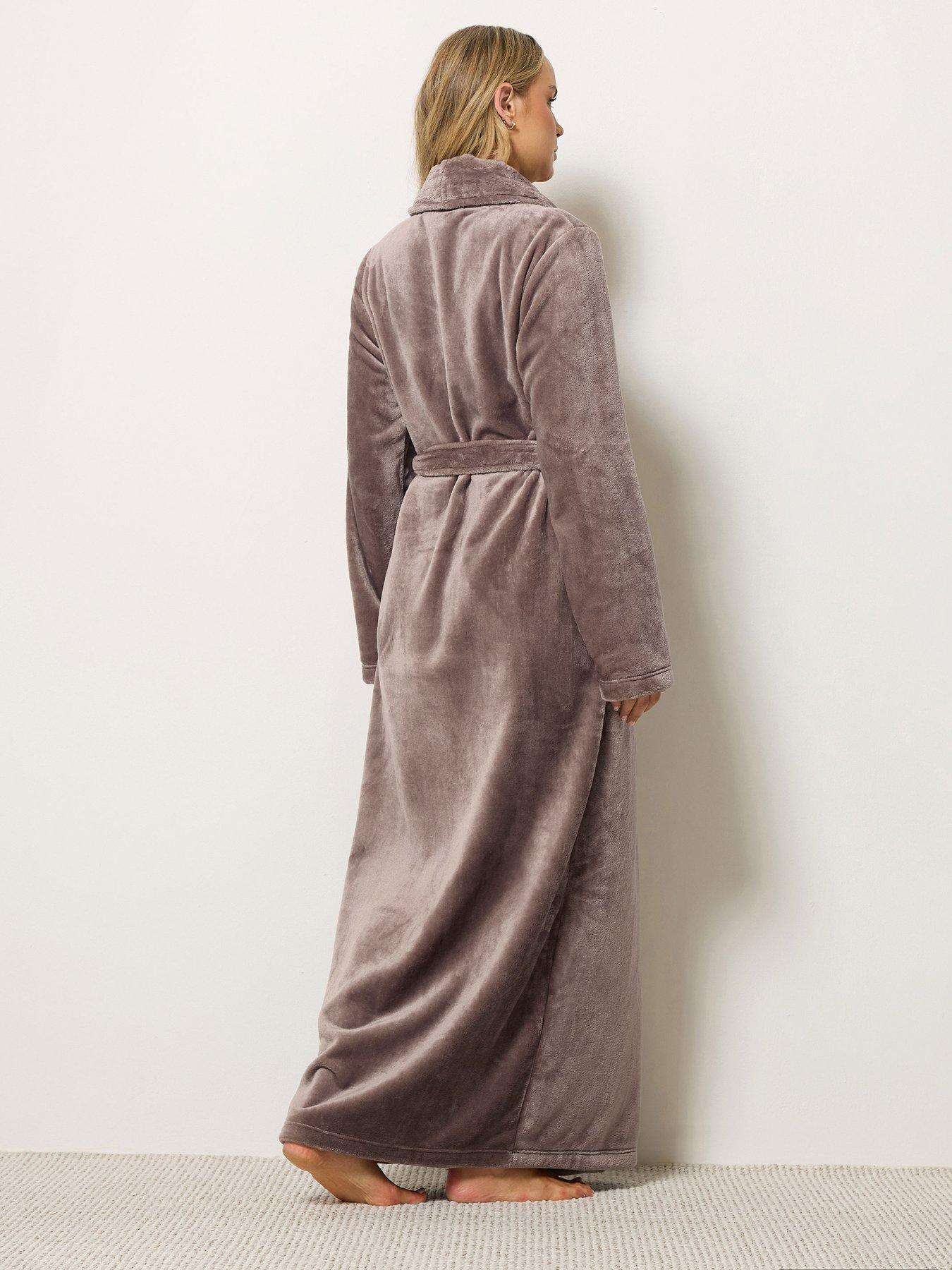 Image 2 of 4 of Long Tall Sally Tall Super Luxe Shawl Maxi Robe