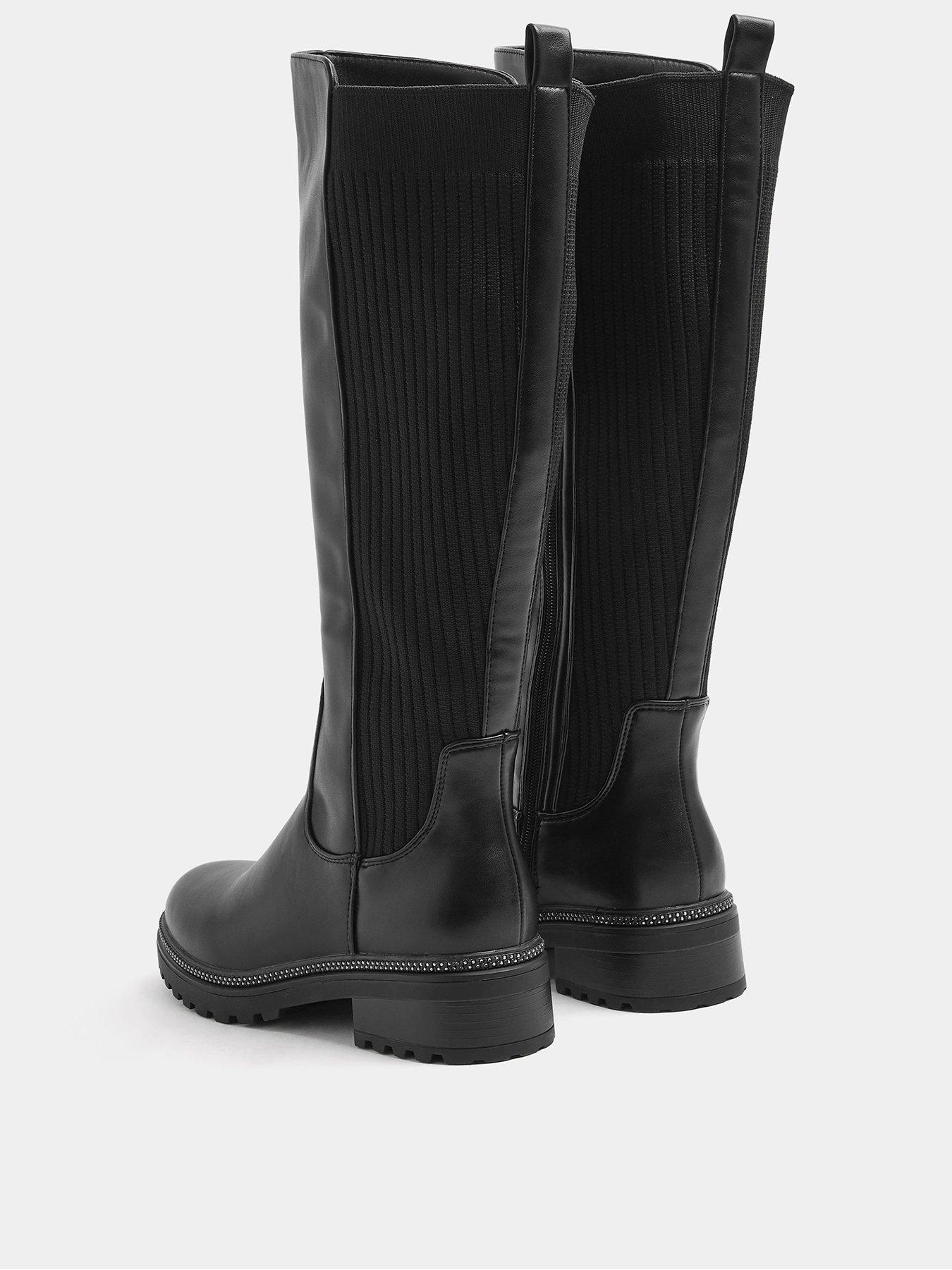 Image 2 of 3 of Yours Extra Wide Fit Elasticated Back Boot #