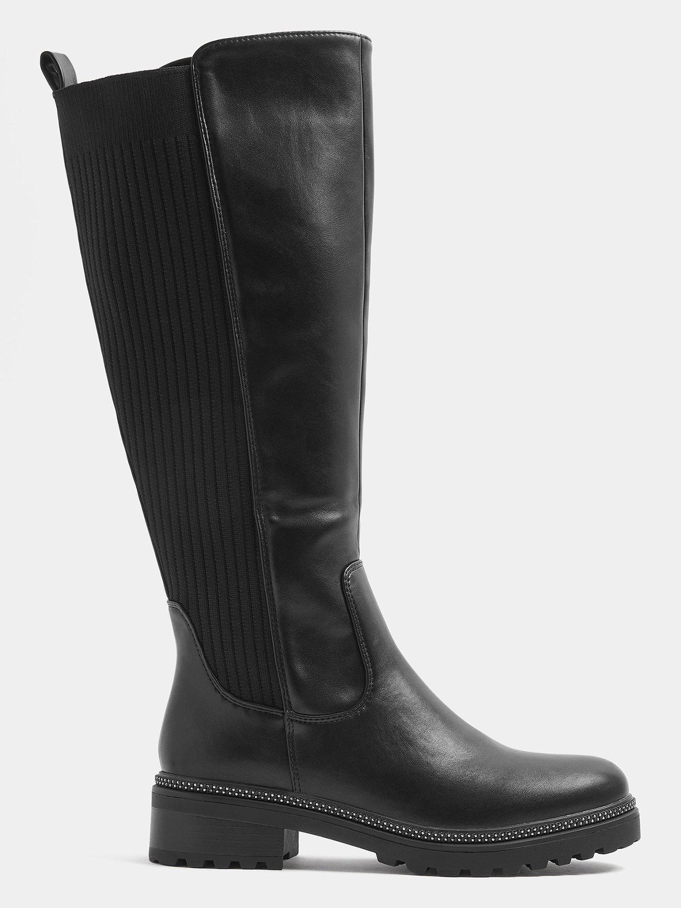 Image 3 of 3 of Yours Extra Wide Fit Elasticated Back Boot #