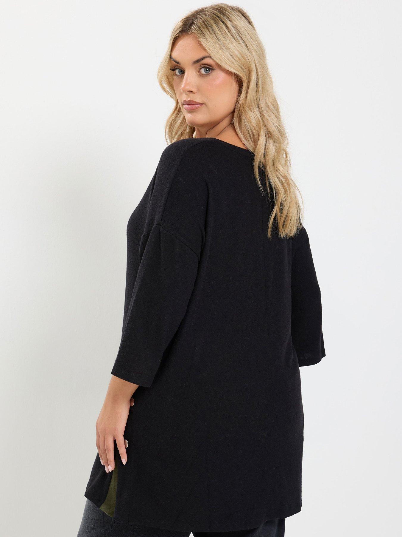 Image 2 of 4 of Yours Curve Soft Touch Side Button Jumper