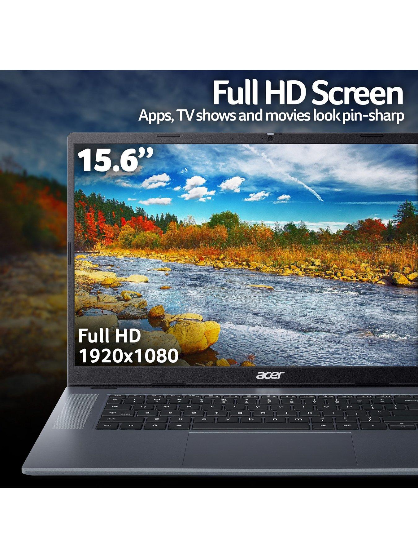 Image 5 of 7 of Acer Chromebook 315 - MediaTek Kompanio 540, 4GB RAM, 64GB SSD, 15.6in FHD , Blue