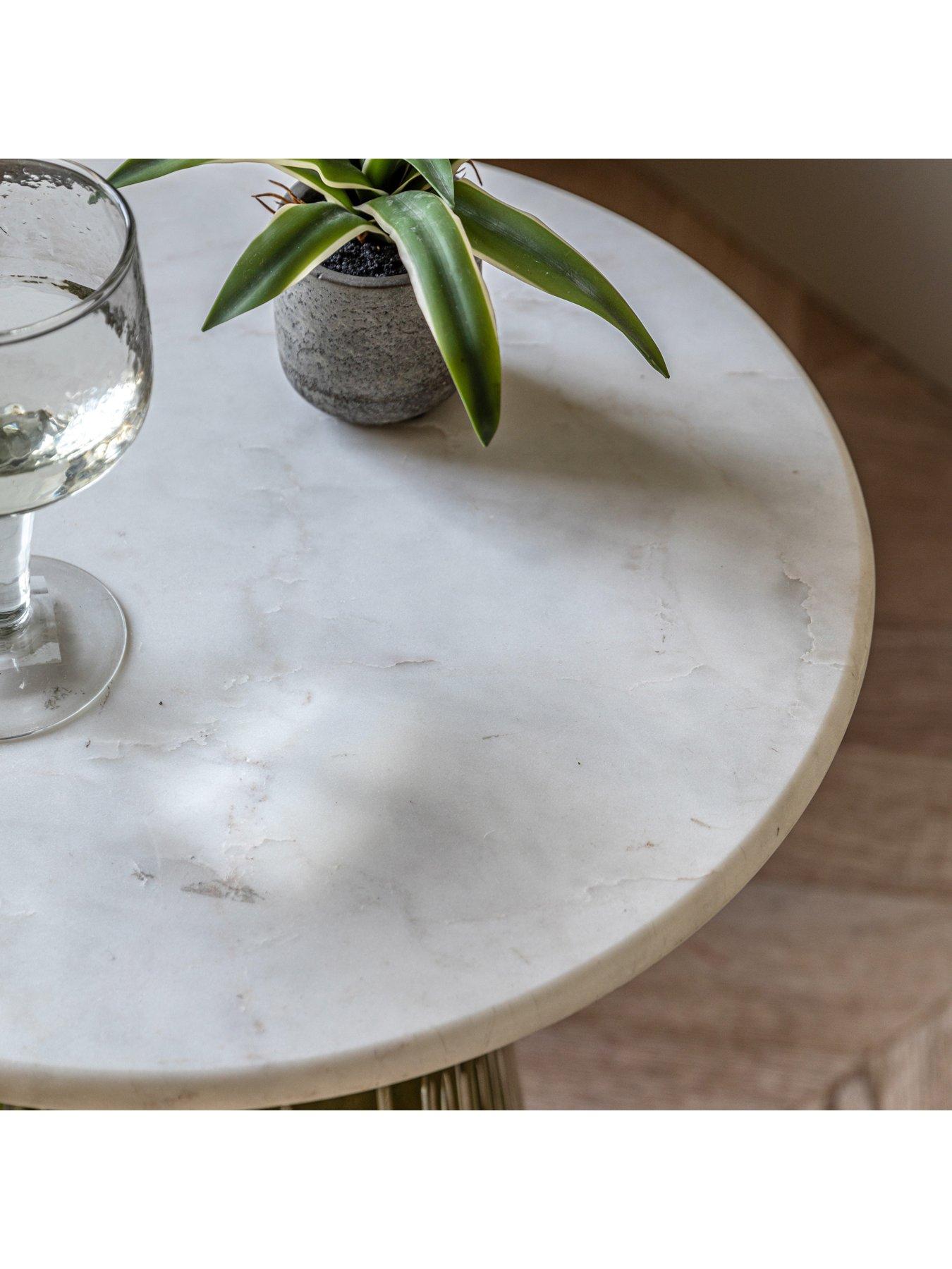 Image 4 of 5 of Gallery Direct Seville Round&nbsp;Side Table