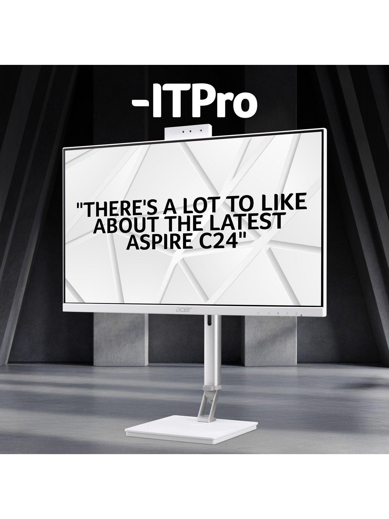 Image 5 of 7 of Acer C24D AIO Desktop - Intel Core 5, 16GB RAM, 512GB SSD, 23.8in FHD , White