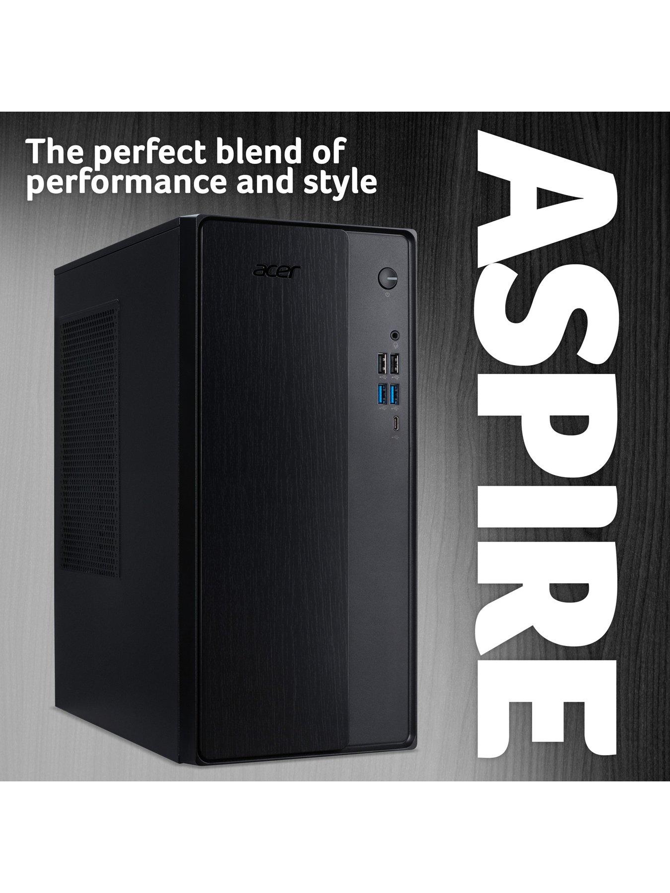 Image 2 of 7 of Acer TC102-RPL Desktop - Intel Core 5, 8GB RAM, 512GB SSD, Black