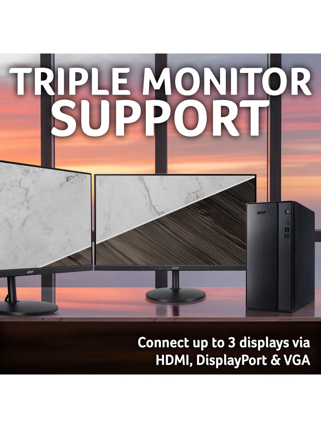 Image 5 of 7 of Acer TC102-RPL Desktop - Intel Core 5, 8GB RAM, 512GB SSD, Black