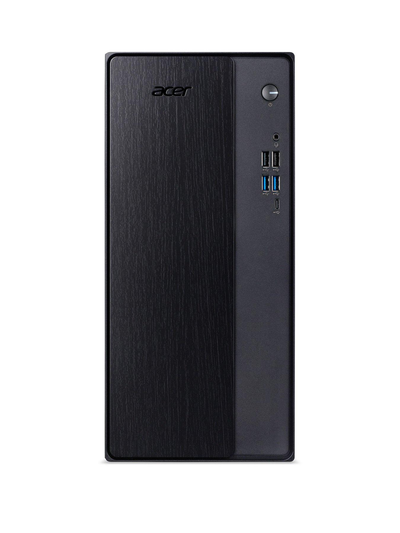 Image 1 of 7 of Acer TC102-KRK Desktop - AMD Ryzen 5, 16GB RAM, 512GB SSD, Black