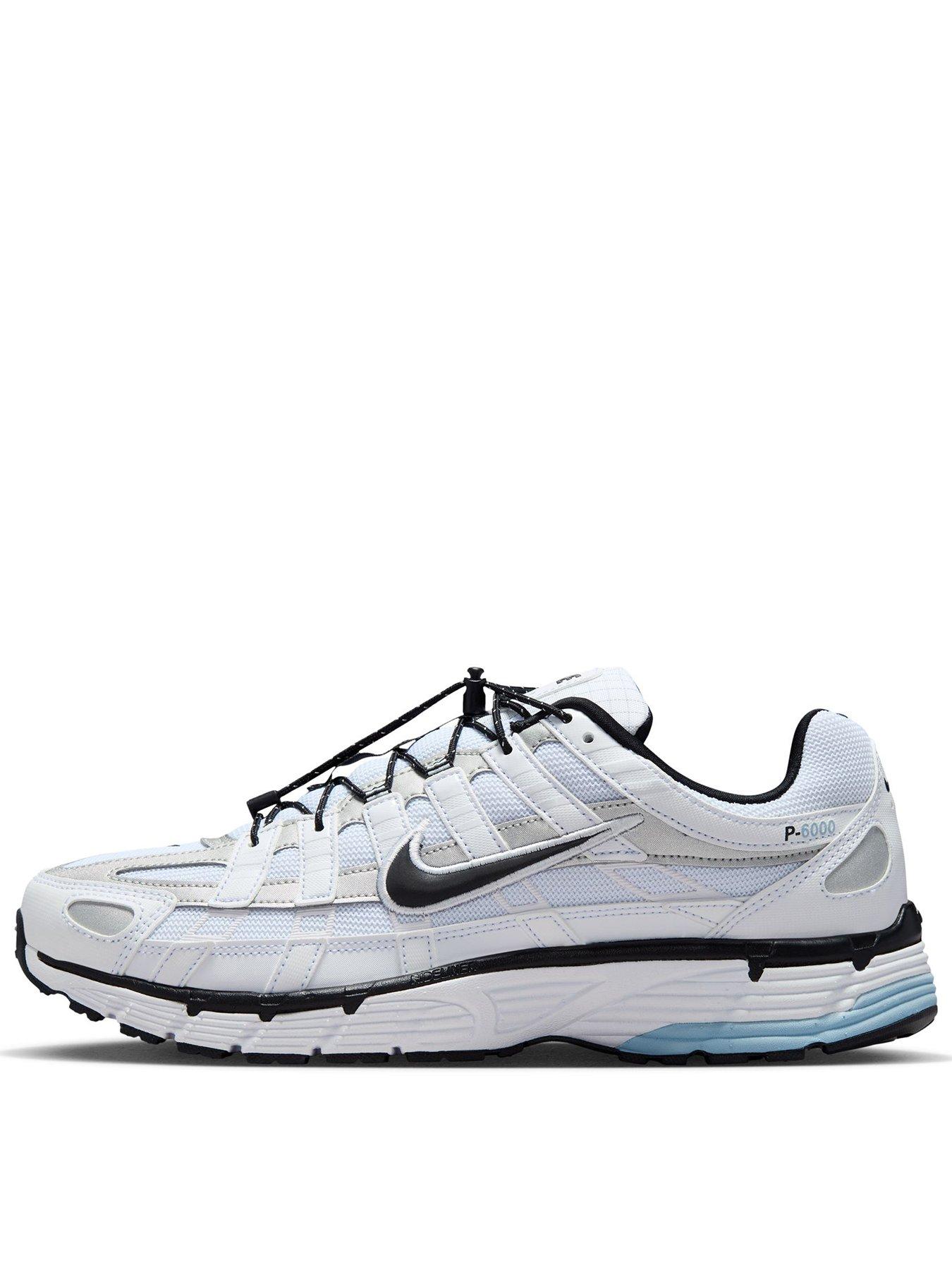 Image 1 of 7 of Nike Mens P-6000 Bungee Cord Laces Trainers - Grey