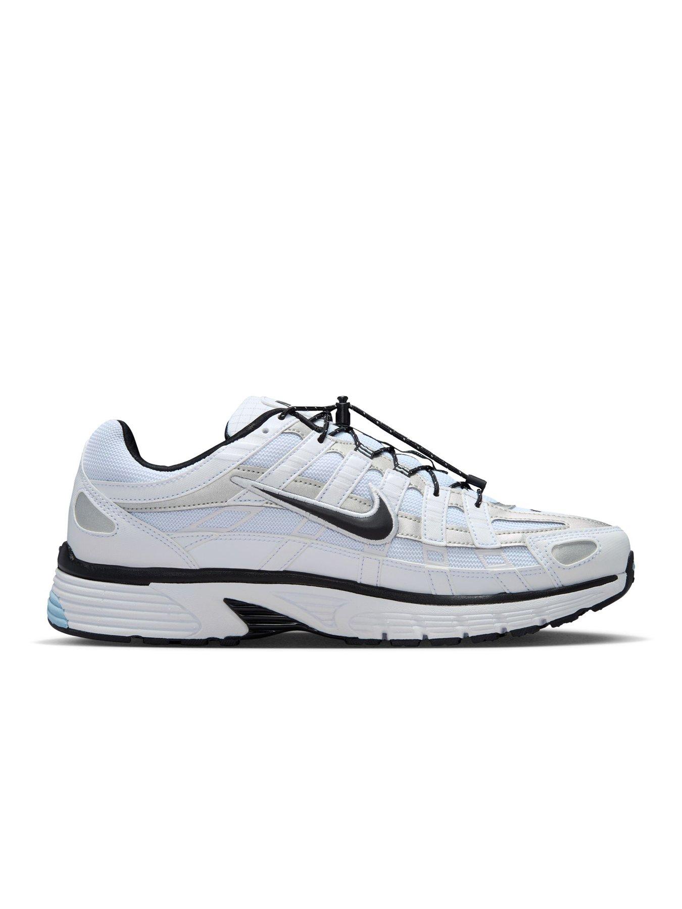 Image 6 of 7 of Nike Mens P-6000 Bungee Cord Laces Trainers - Grey