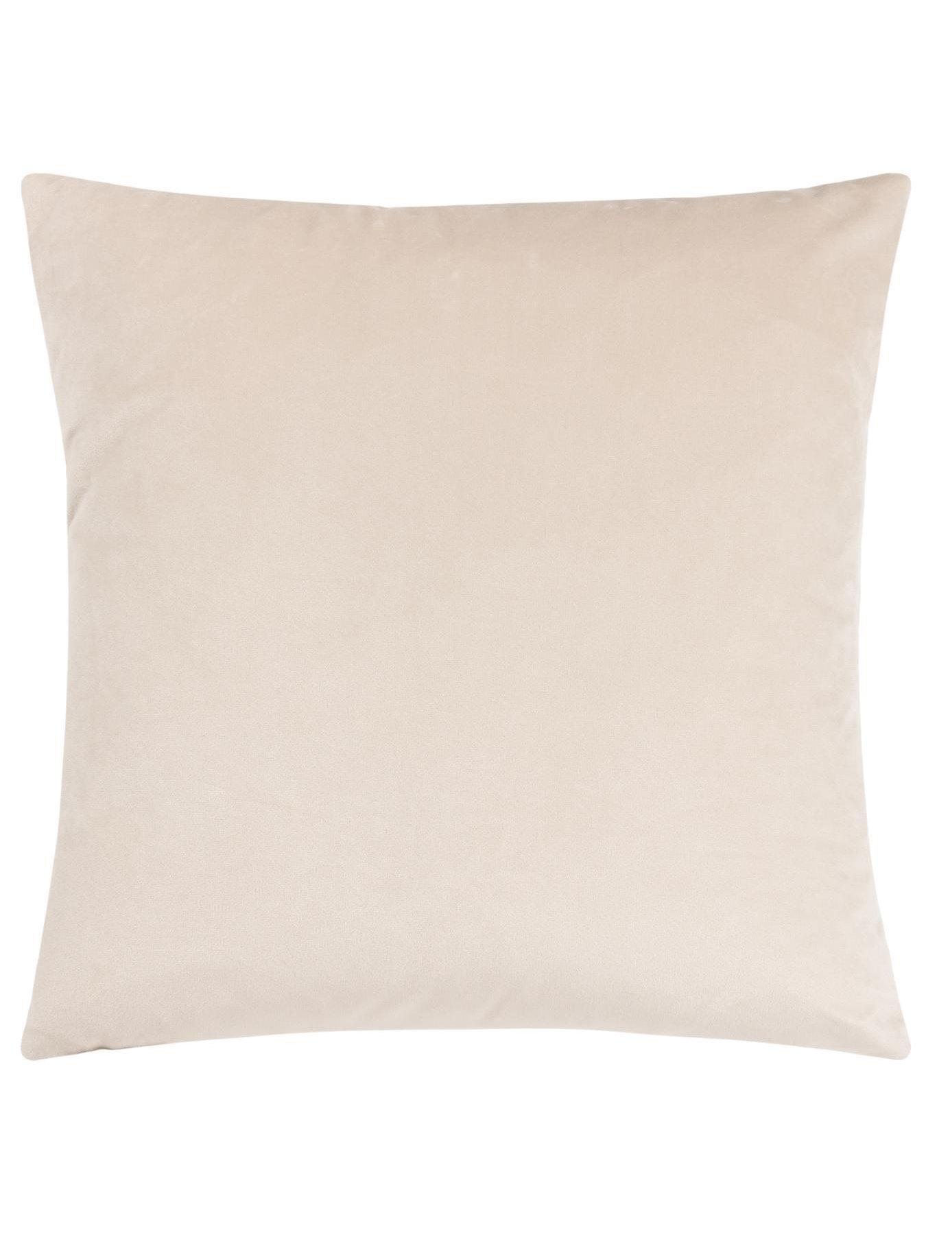 Image 4 of 6 of Paoletti Ledbury 45x45 Polyester Cushion Warm Taupe