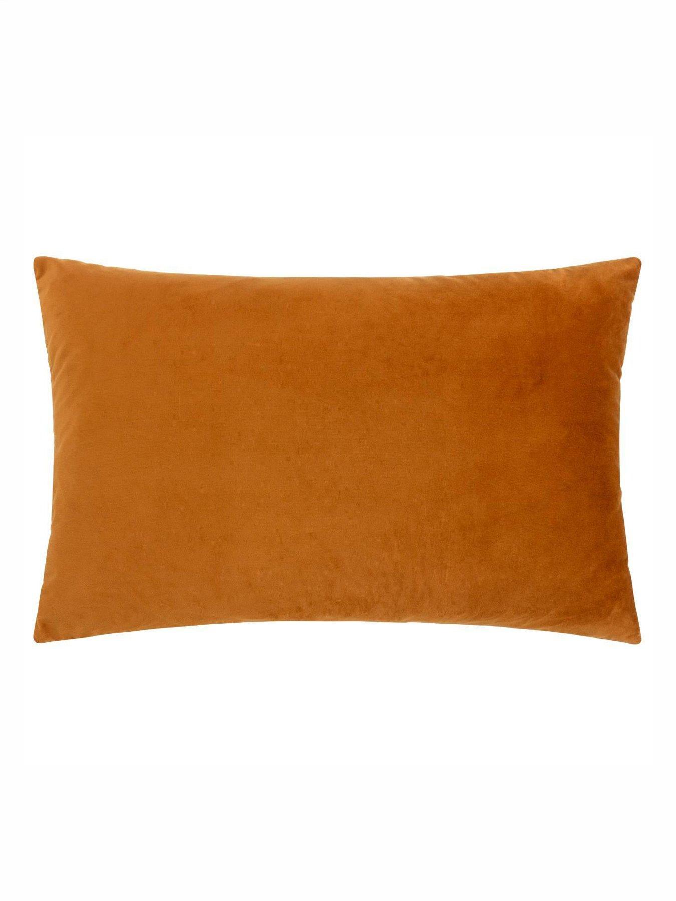 Image 4 of 5 of Paoletti Lexington 40x60 Polyester Cushion Ginger/grey