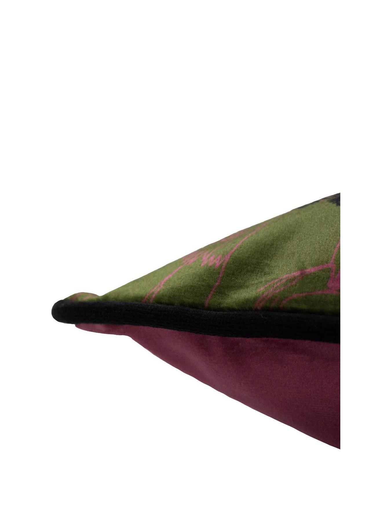 Image 2 of 4 of Paoletti Tropica Cheetah 45x45 Polyester Cushion Khaki