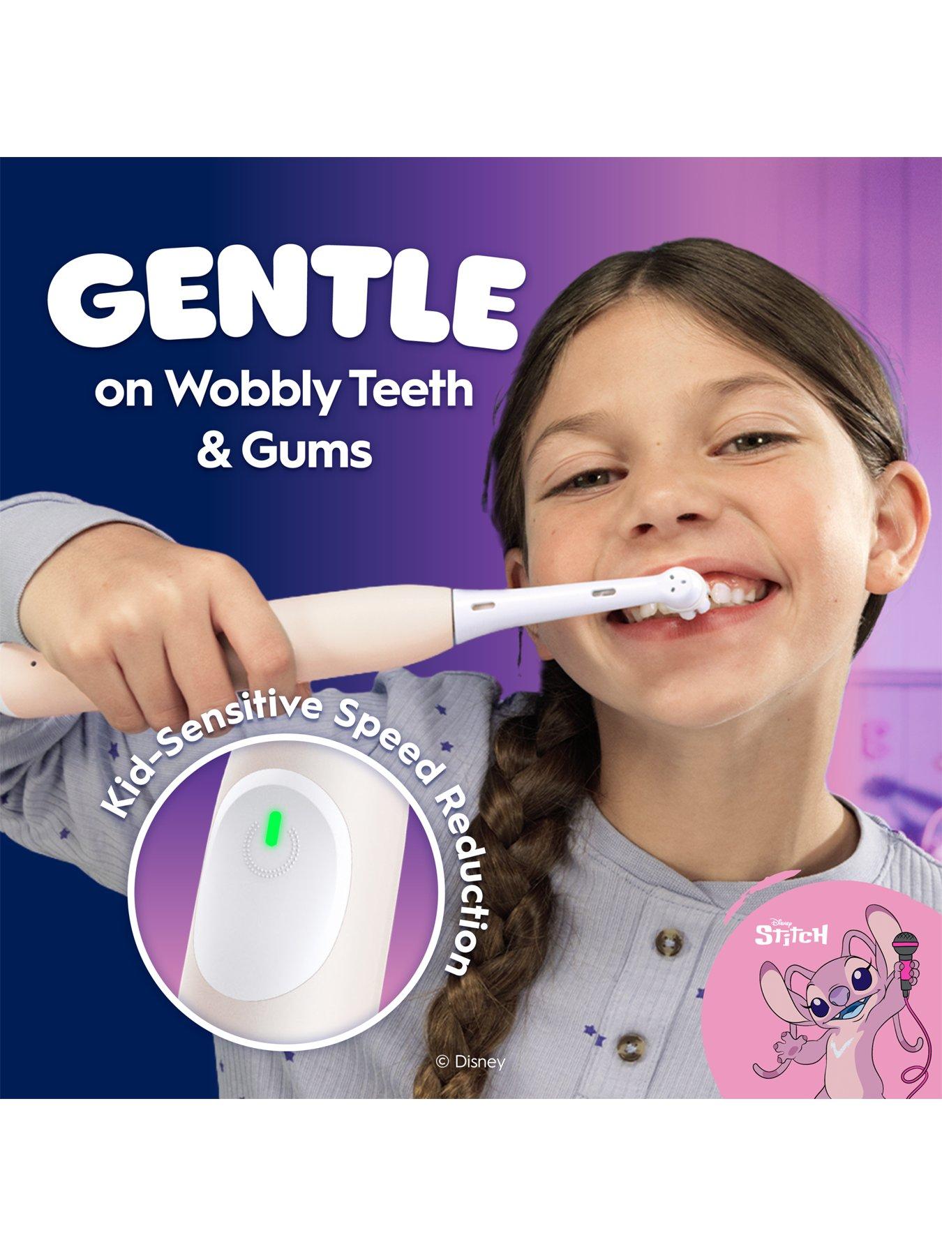 Image 7 of 8 of Oral-B iO Kids Disney Angel - Lilo & Stitch - Electric Toothbrush, 1 Toothbrush Head, 1 Travel Case