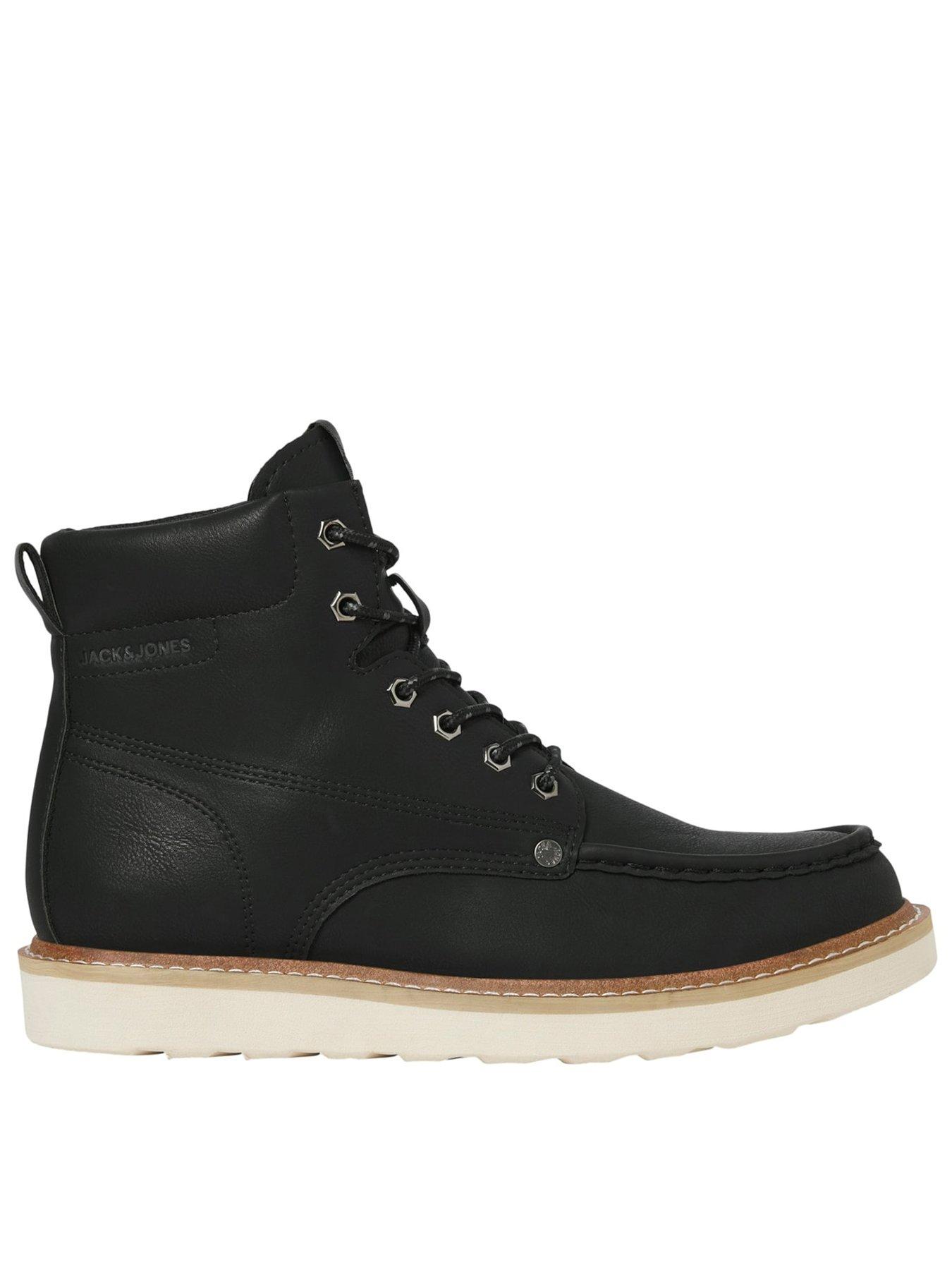 Jack & Jones Archway Moc Boot in Black