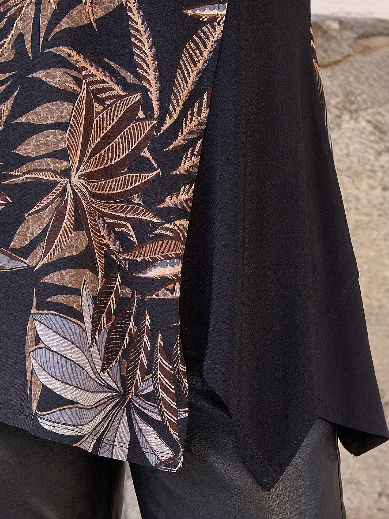 Image 2 of 4 of Roman Fern Asymmetric Panel Top