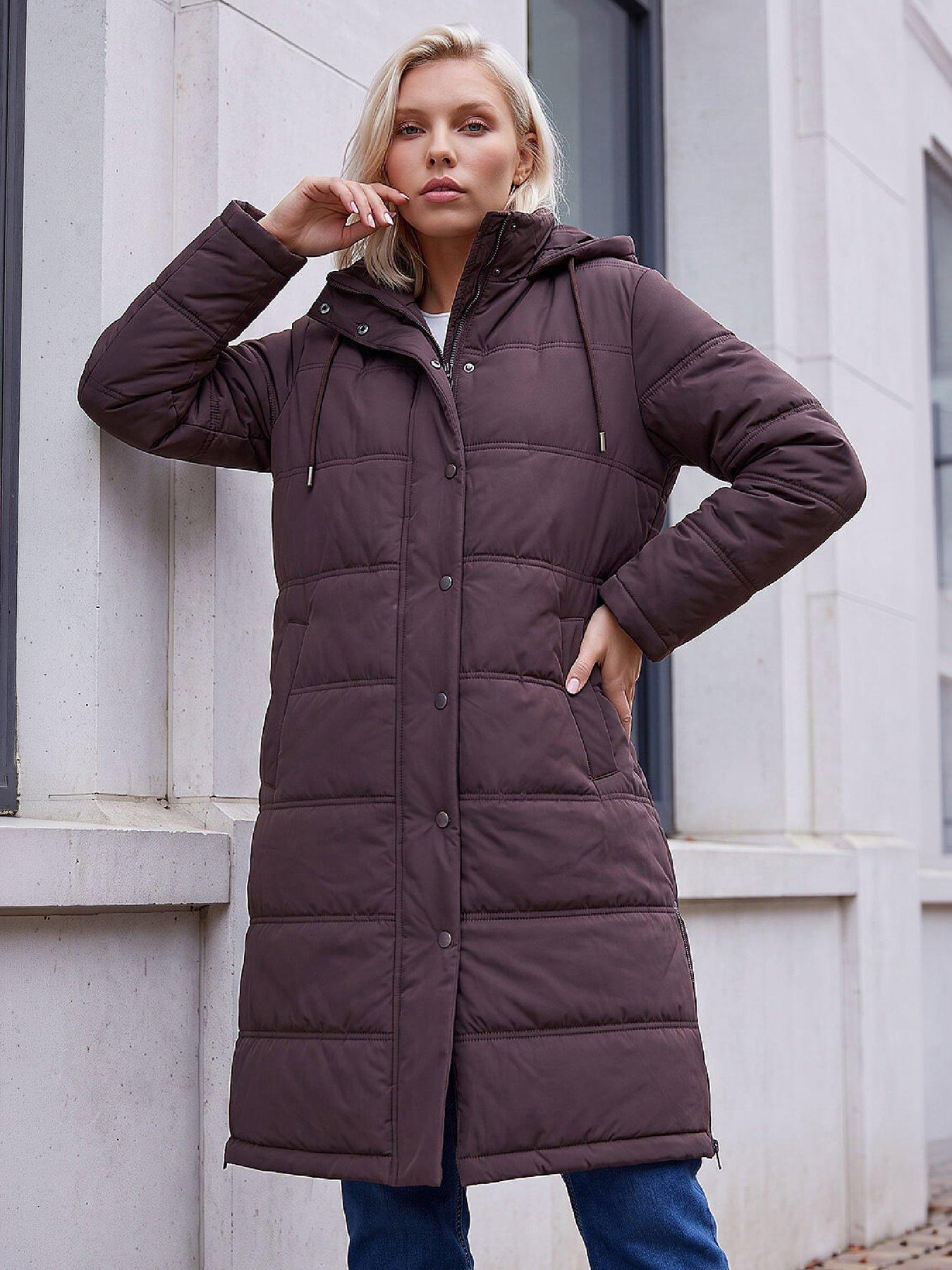 Image 1 of 4 of Roman Petite Puffer Coat