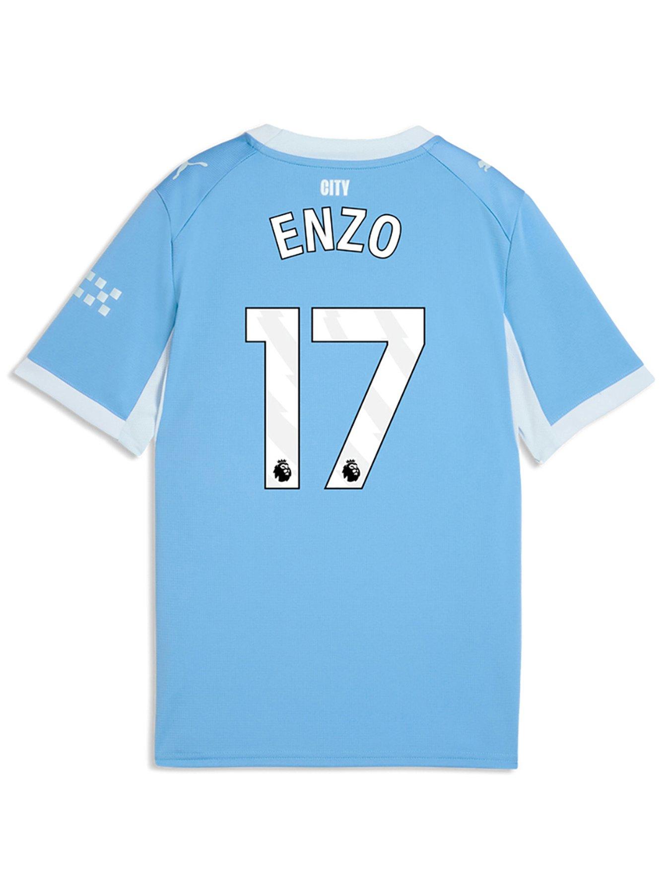Image 1 of 2 of Puma Junior Manchester City Enzo Home 26/27 Shirt - Blue