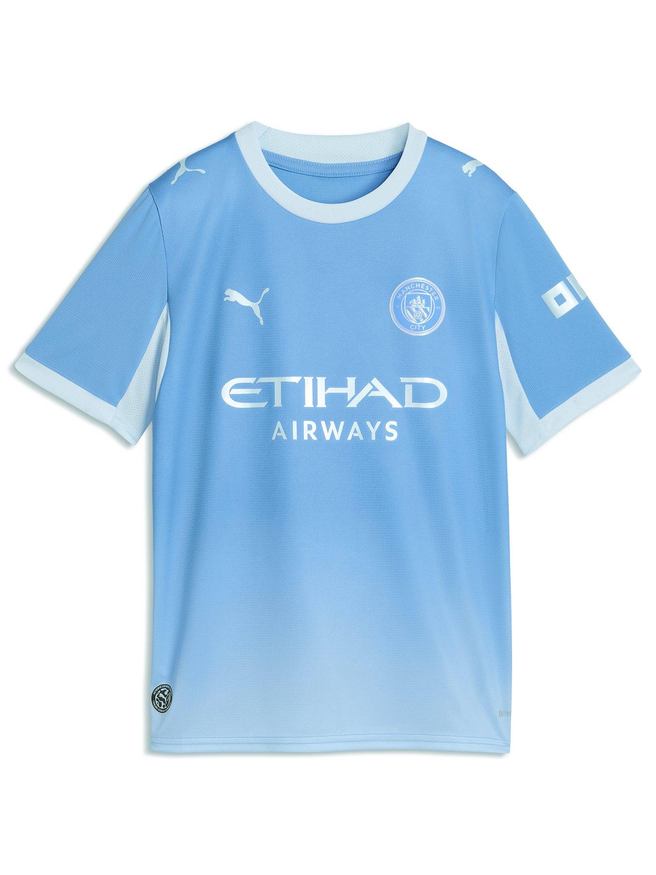 Image 2 of 2 of Puma Junior Manchester City Enzo Home 26/27 Shirt - Blue