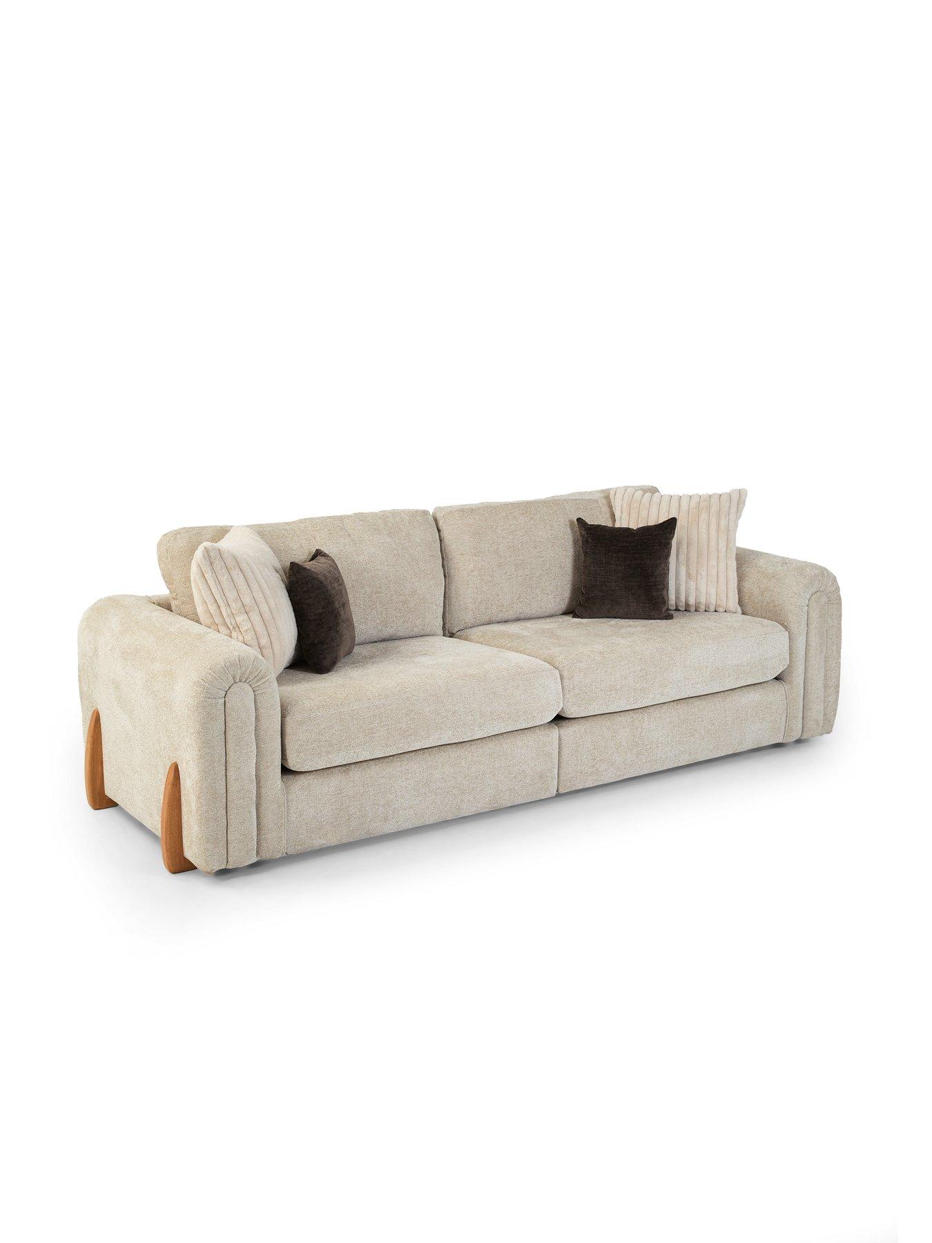 Image 3 of 7 of The Very Collection Alani 4 Seater Sofa - Made to Order in the UK