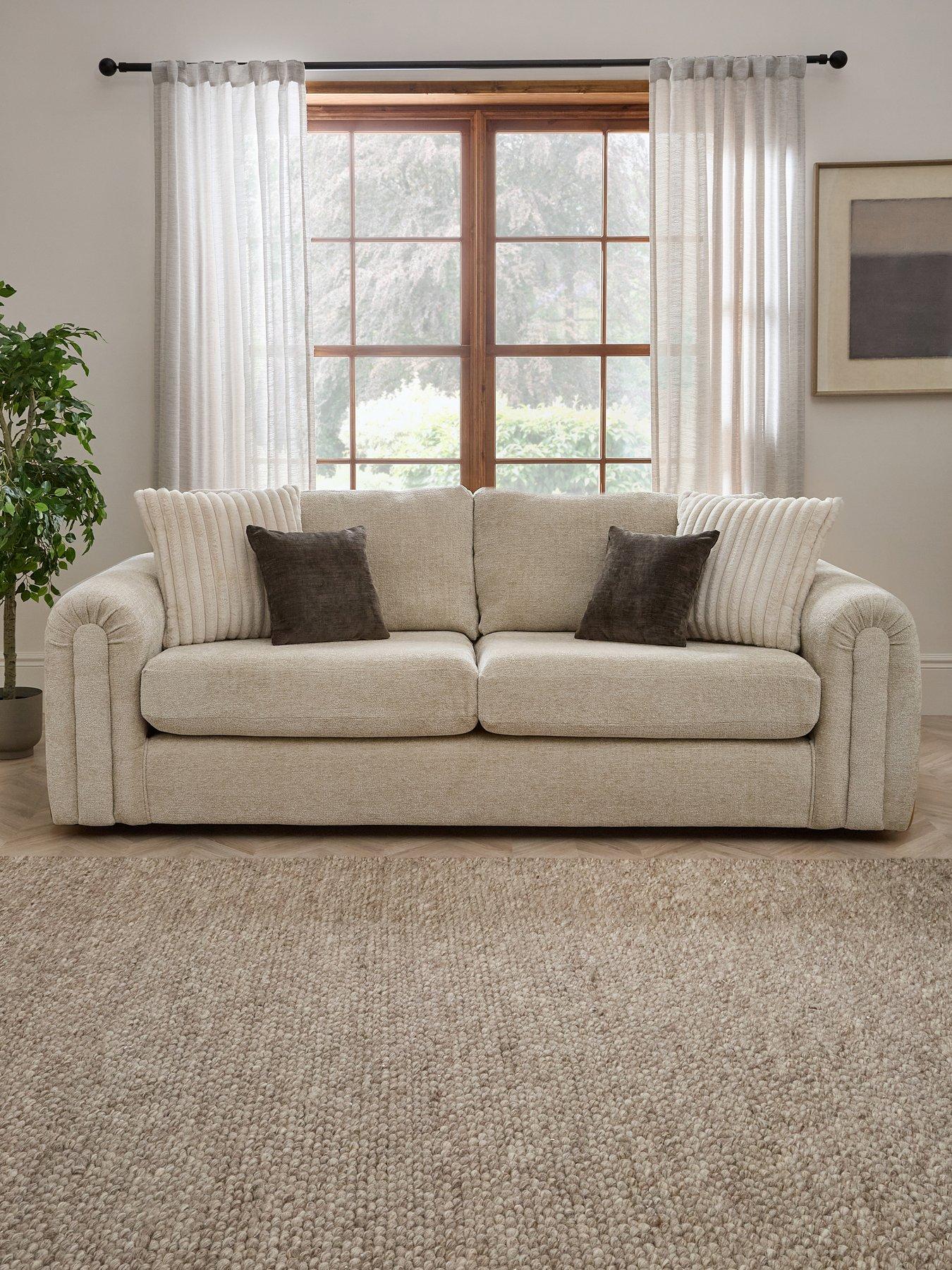 Image 1 of 7 of The Very Collection Alani 3 Seater Sofa - Made to Order in the UK