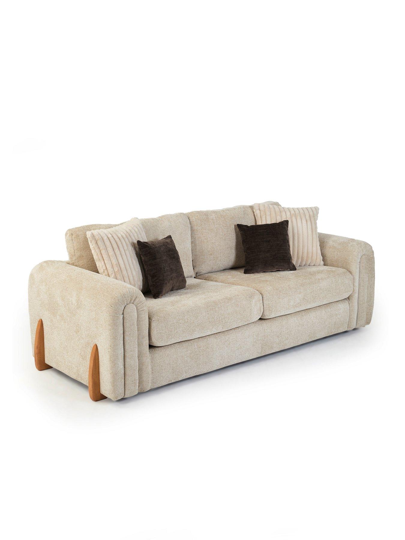 Image 3 of 7 of The Very Collection Alani 3 Seater Sofa - Made to Order in the UK