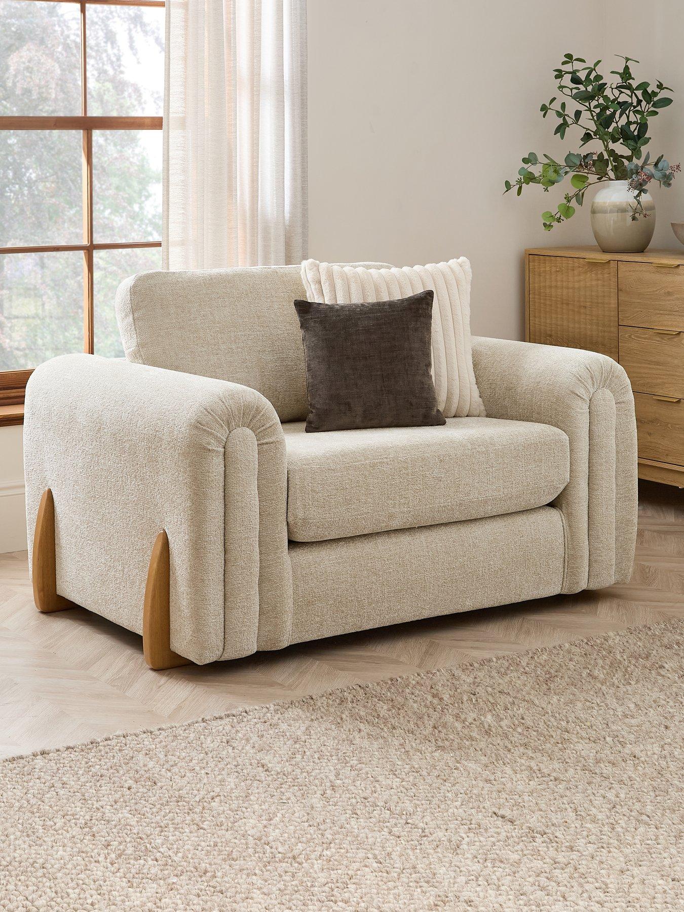 Image 1 of 7 of The Very Collection Alani Snuggle Chair - Made to Order in the UK