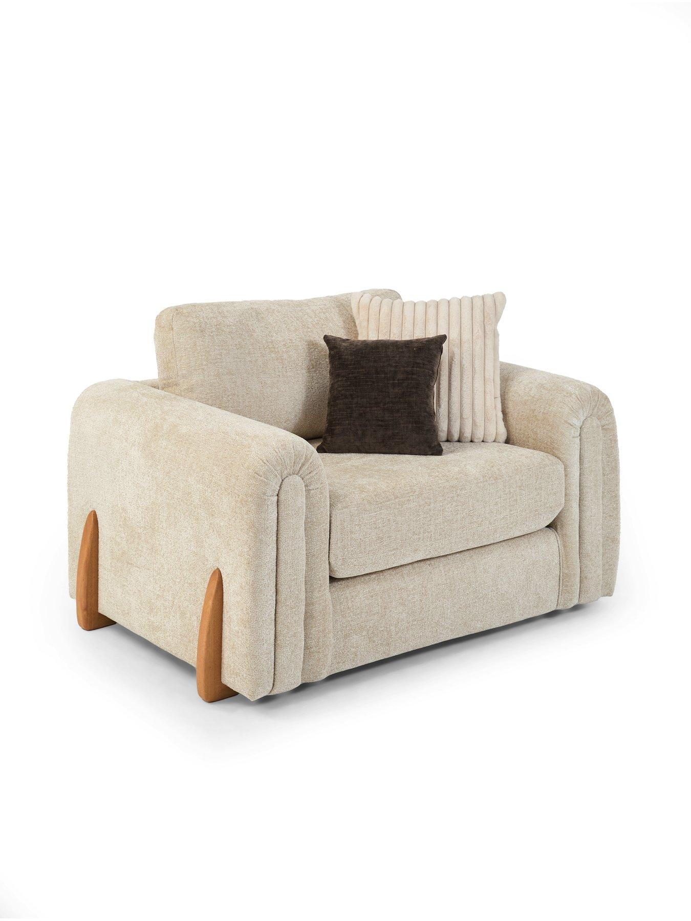 Image 3 of 7 of The Very Collection Alani Snuggle Chair - Made to Order in the UK