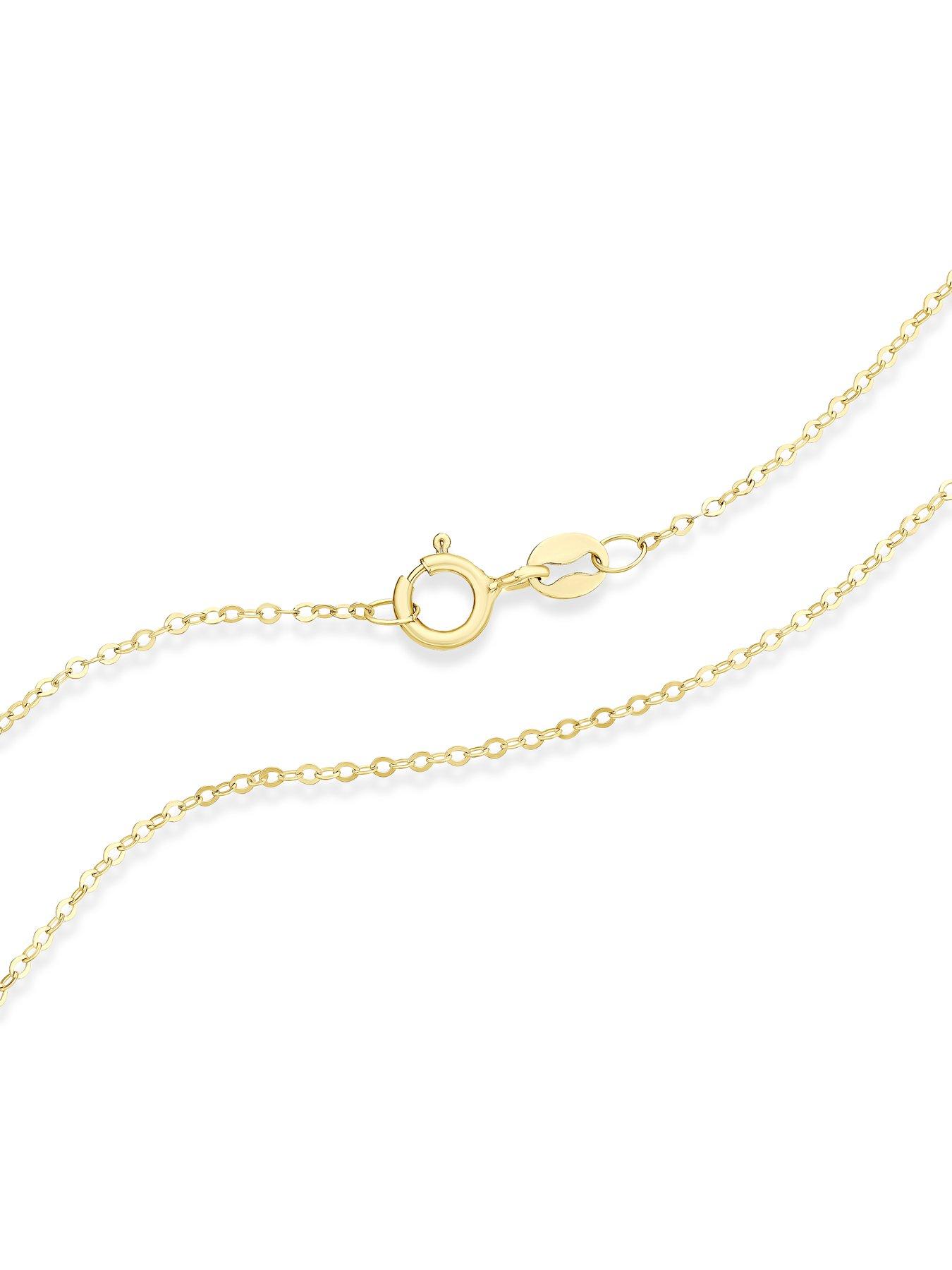 Image 3 of 3 of H. Samuel H. Samuel 9ct Yellow Gold Diamond Cut Clover Pendant - Gold