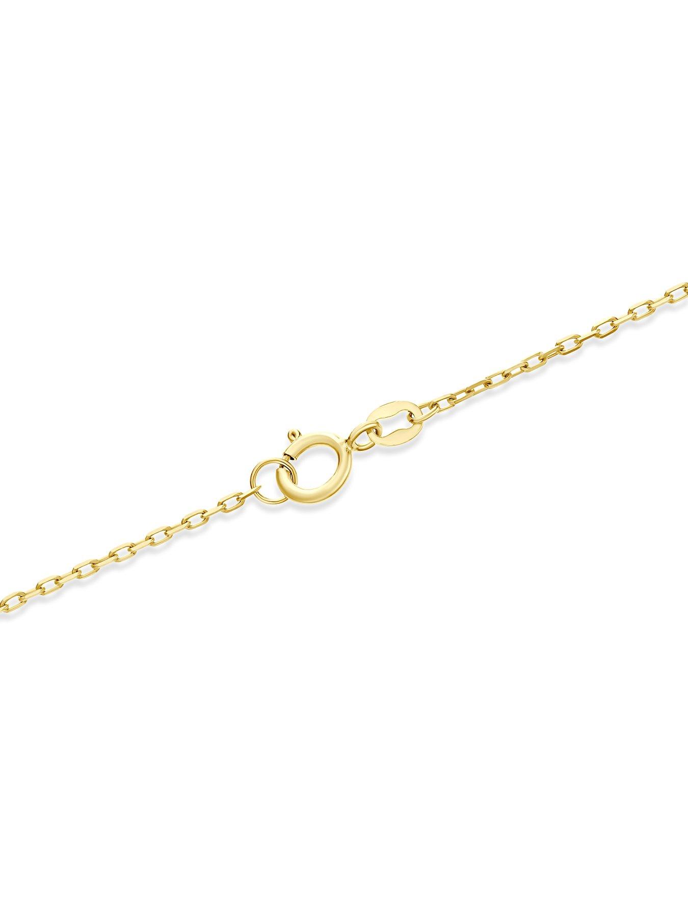 Image 3 of 3 of H. Samuel Womens Oval Motif Polished 9ct Yellow Gold Bracelet - Gold