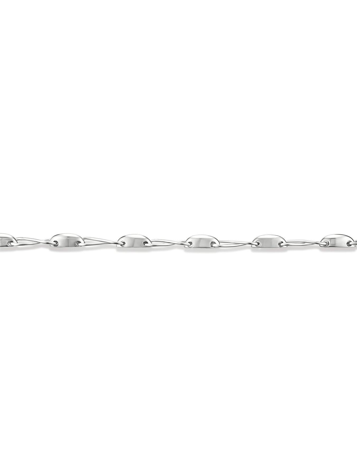 Image 2 of 3 of H. Samuel Sterling Silver Infinity Bar Bracelet