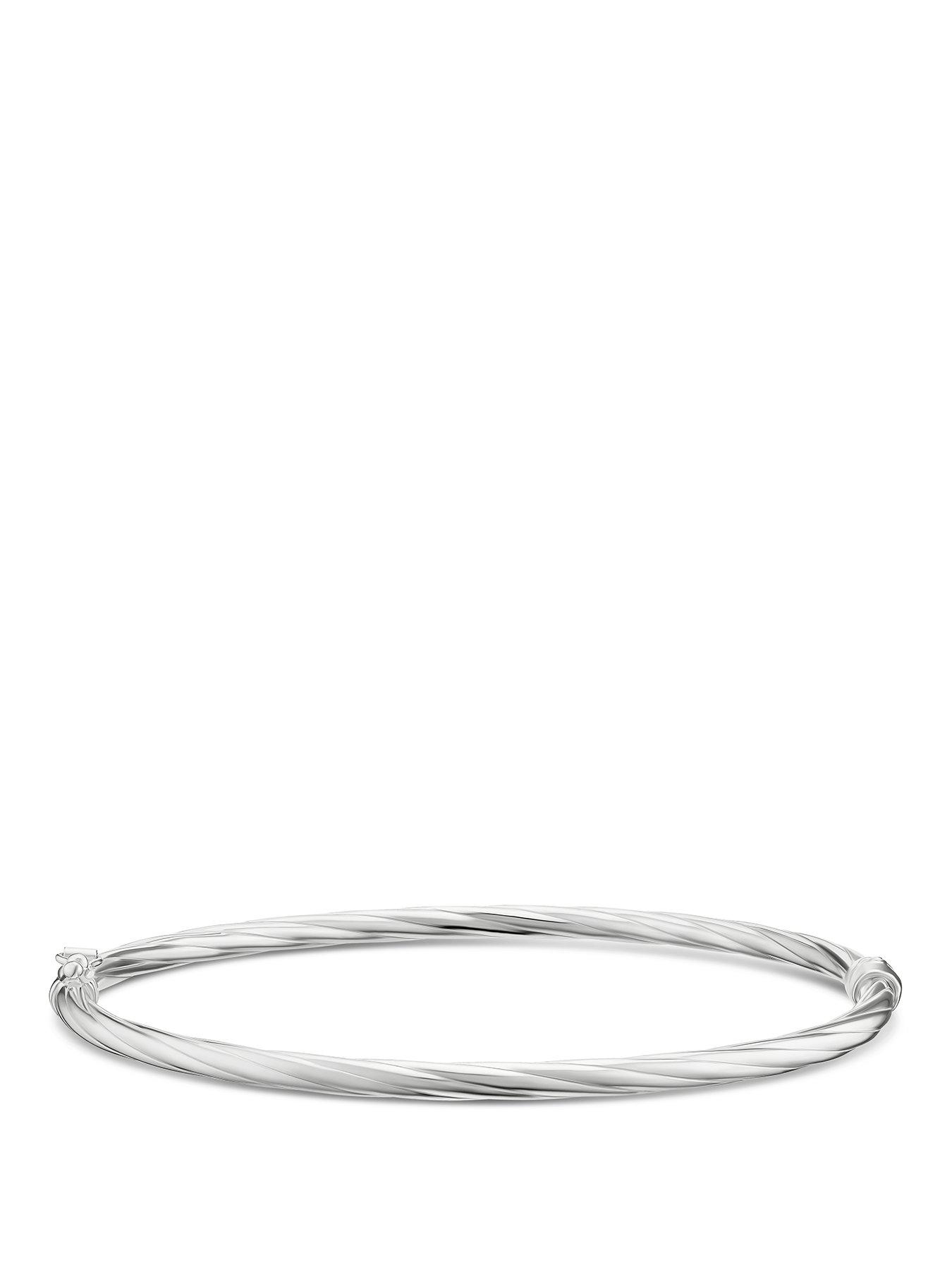 Image 1 of 3 of H. Samuel Sterling Silver Twist Bangle
