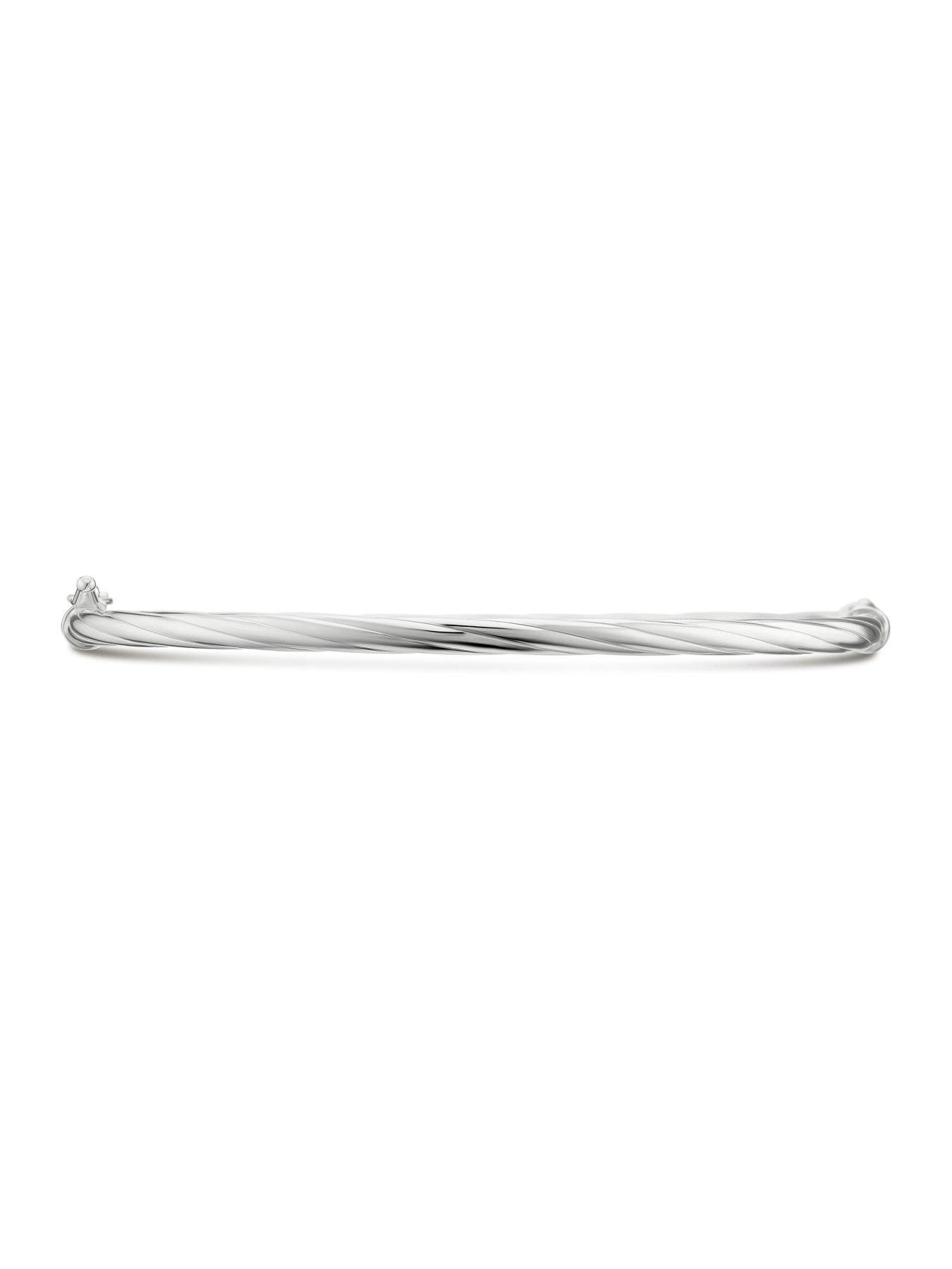 Image 2 of 3 of H. Samuel Sterling Silver Twist Bangle