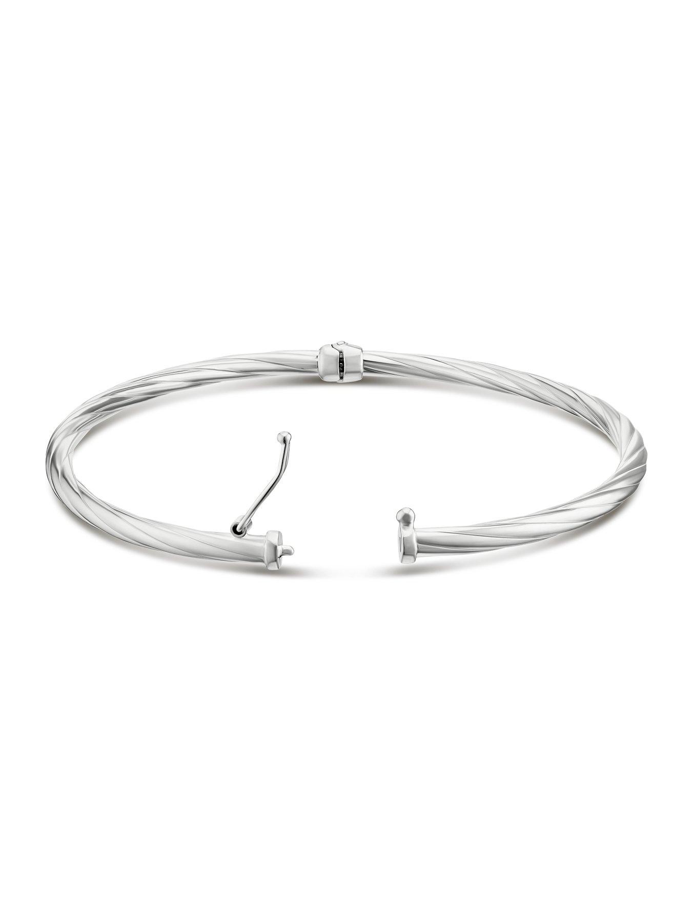 Image 3 of 3 of H. Samuel Sterling Silver Twist Bangle