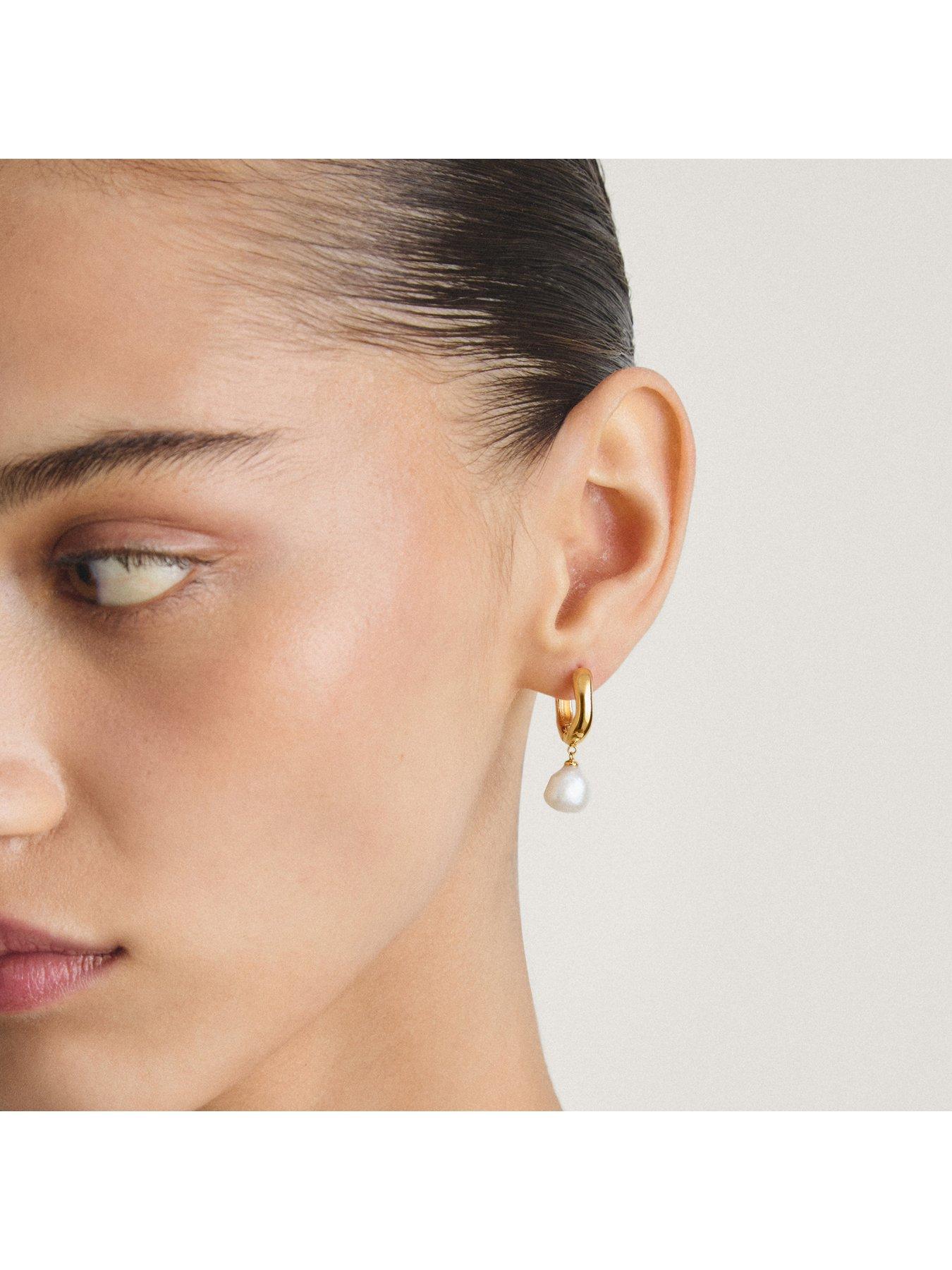 Image 3 of 4 of Thomas Sabo Recycled 925 Sterling SilverHoop Earring