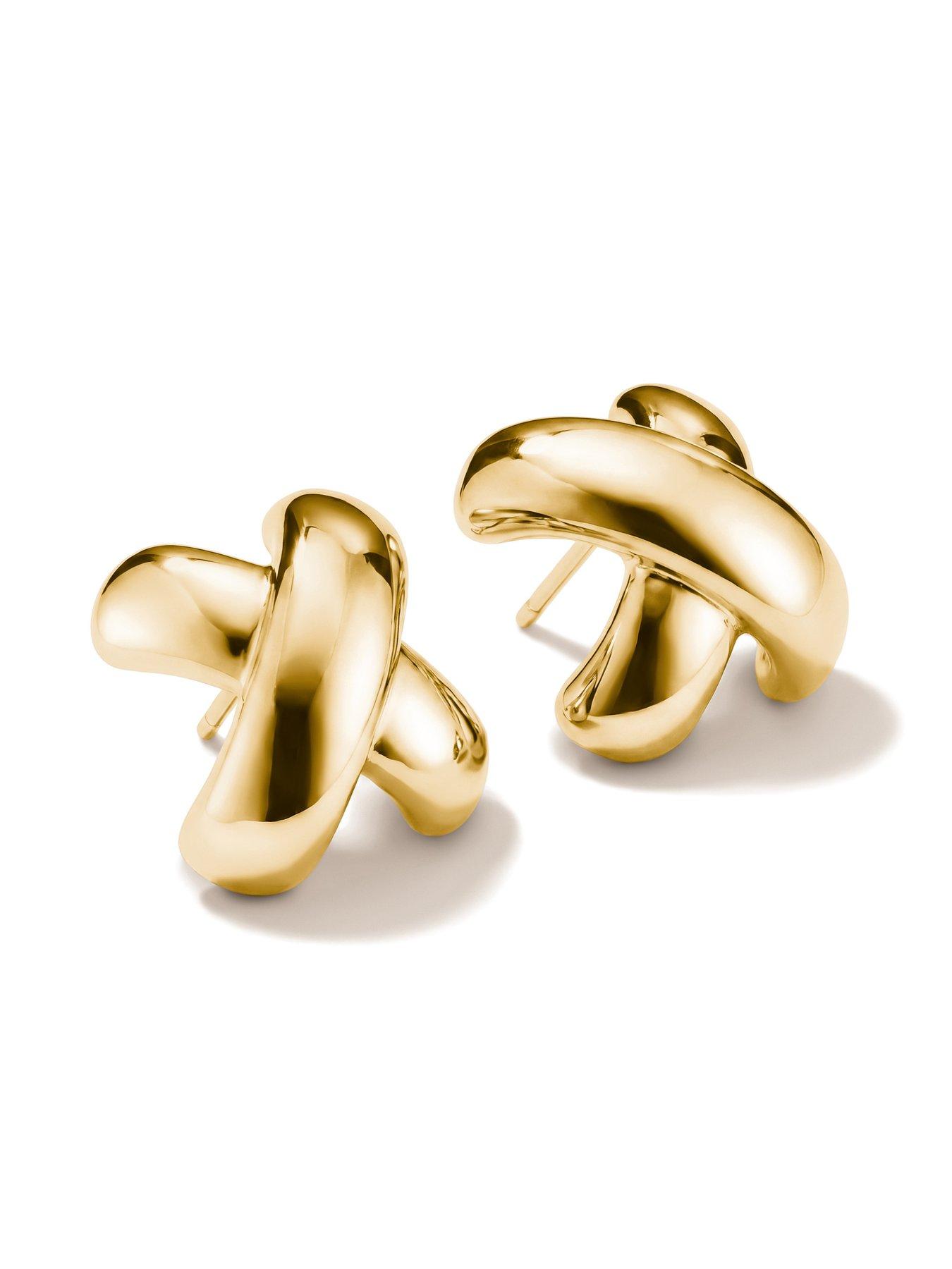 Image 2 of 3 of Thomas Sabo Cross Shaped Earrings