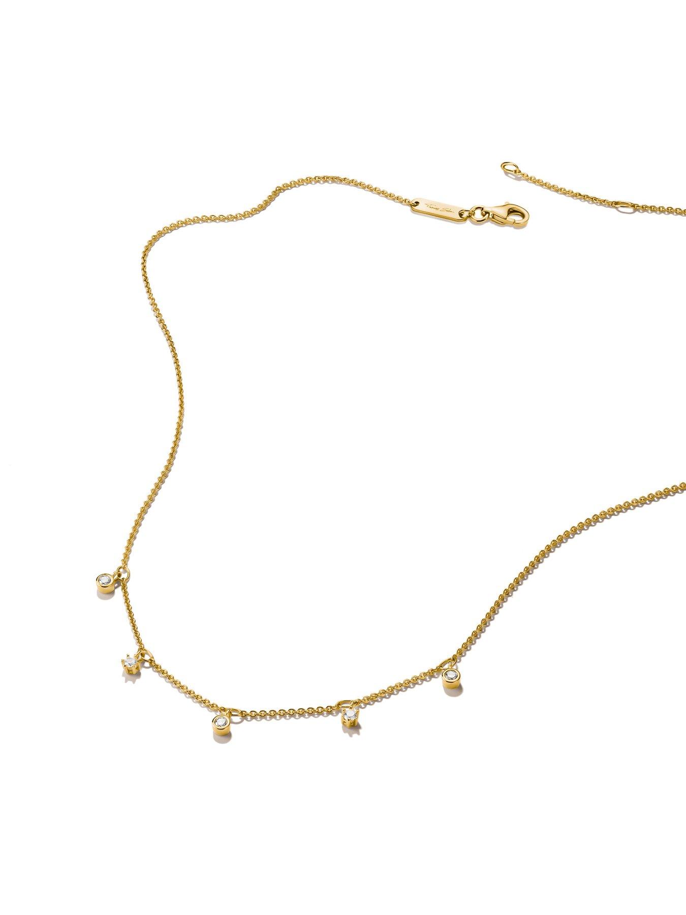 Image 2 of 4 of Thomas Sabo White Zirconia Chain