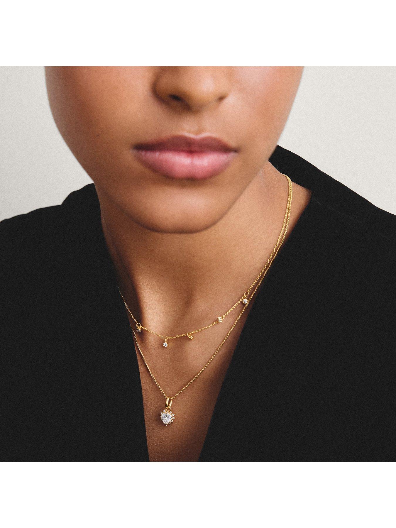 Image 4 of 4 of Thomas Sabo White Zirconia Chain
