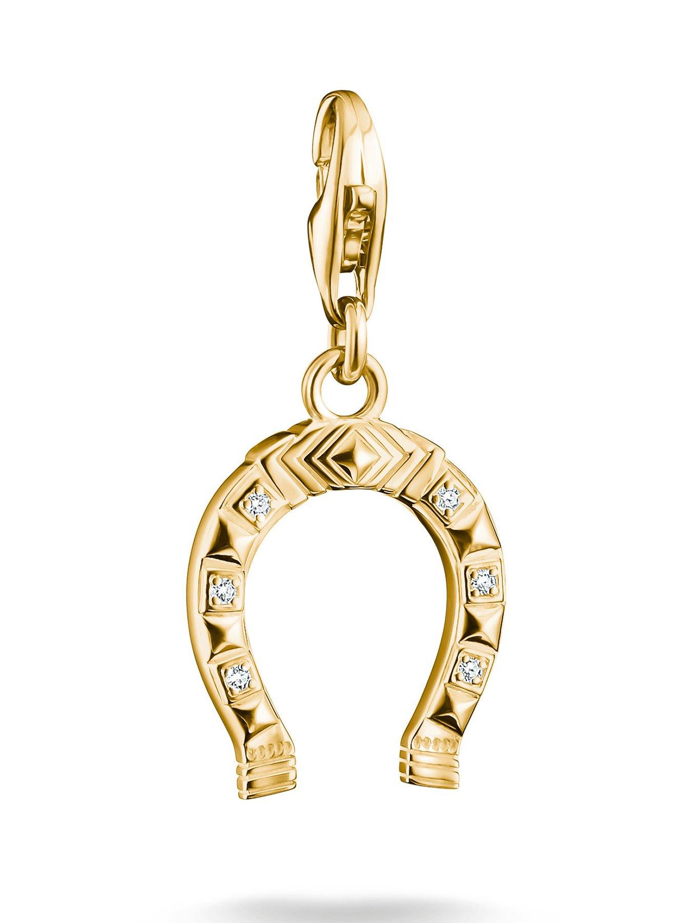 Image 1 of 2 of Thomas Sabo Horseshoe Gold Charm Original Pendant