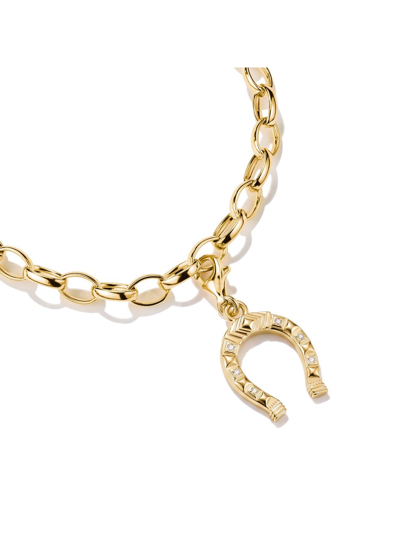 Image 2 of 2 of Thomas Sabo Horseshoe Gold Charm Original Pendant