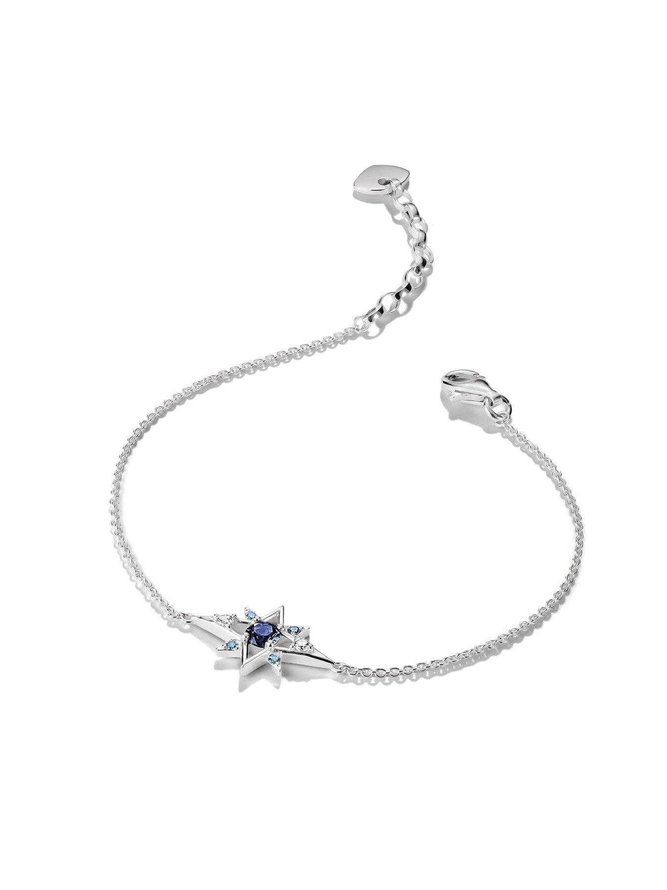 Image 2 of 2 of Thomas Sabo Star Bracelet w/blue stones